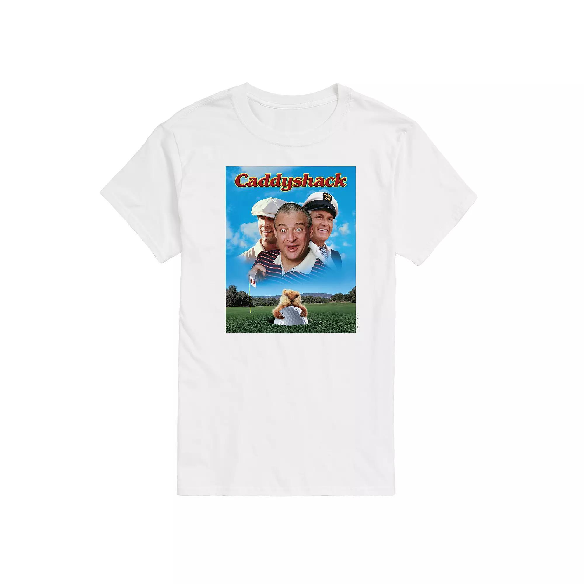 Men's Caddy Shack Poster Graphic Tee,  Product Image