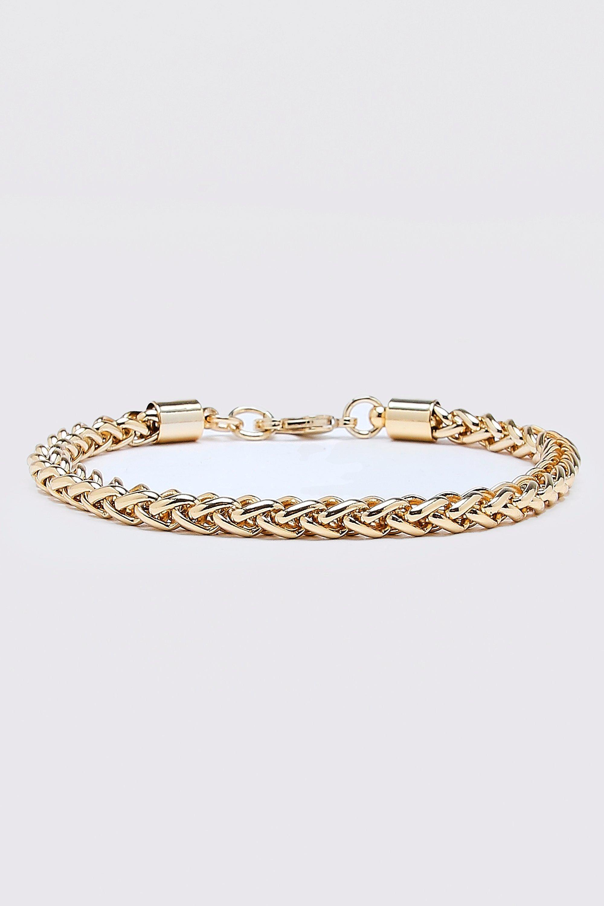 Mens Metallics Rope Chain Bracelet, Metallics Product Image