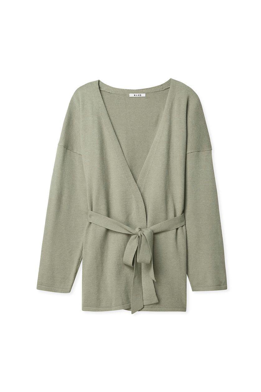 Knitted Wrap Cardigan Product Image