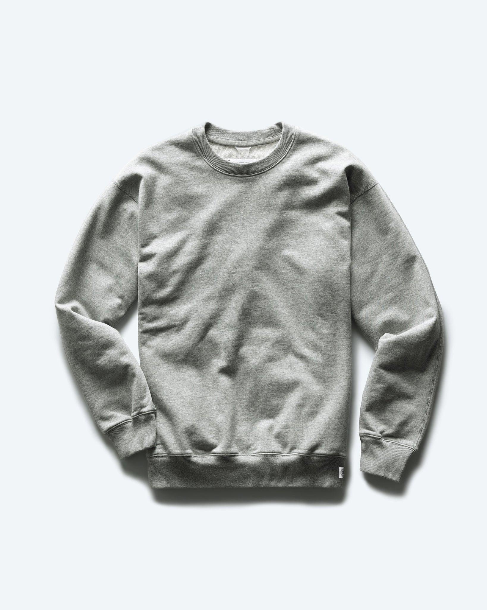 Midweight Terry Relaxed Crewneck - Vault Male Product Image