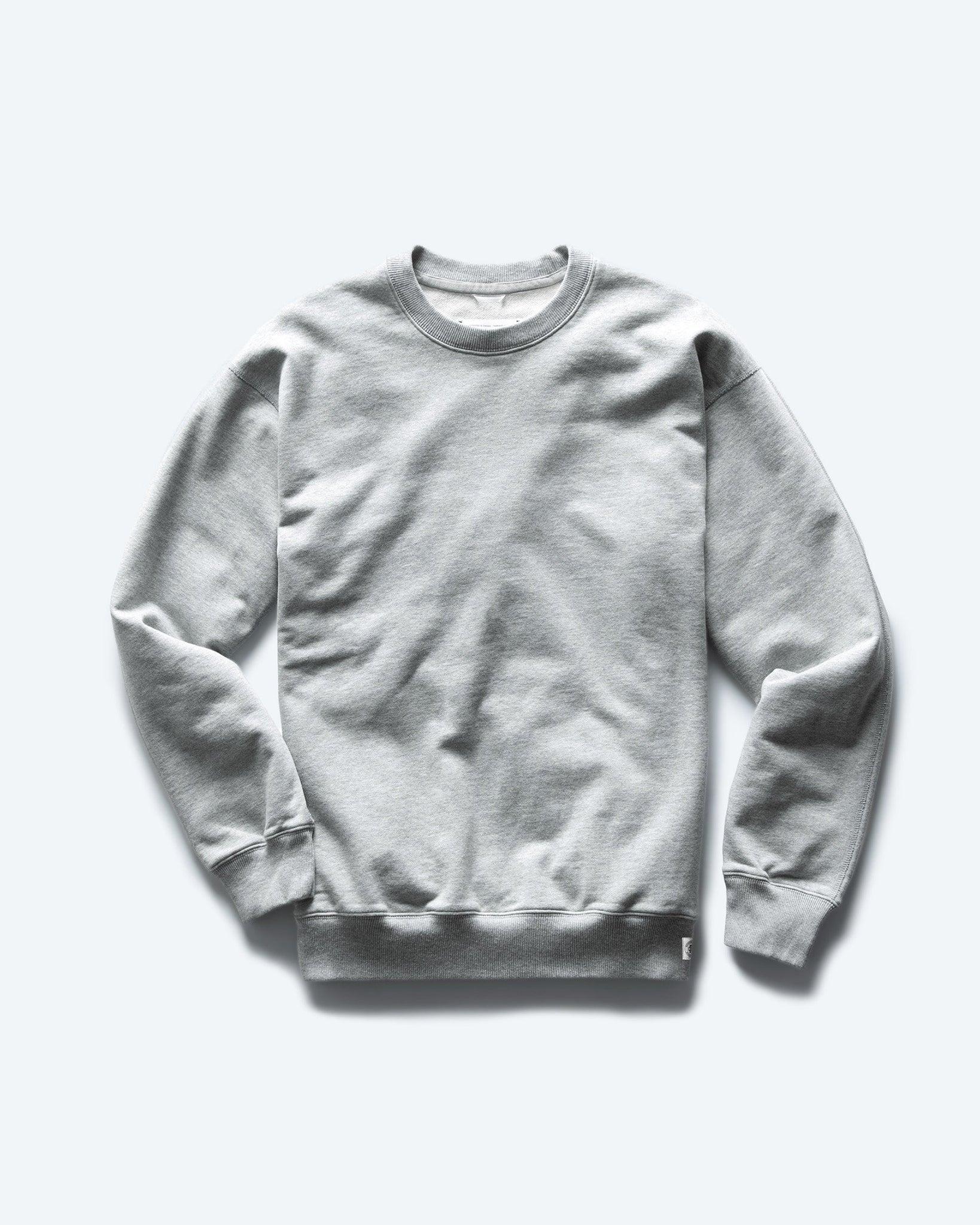 Midweight Terry Relaxed Crewneck - Vault Male Product Image