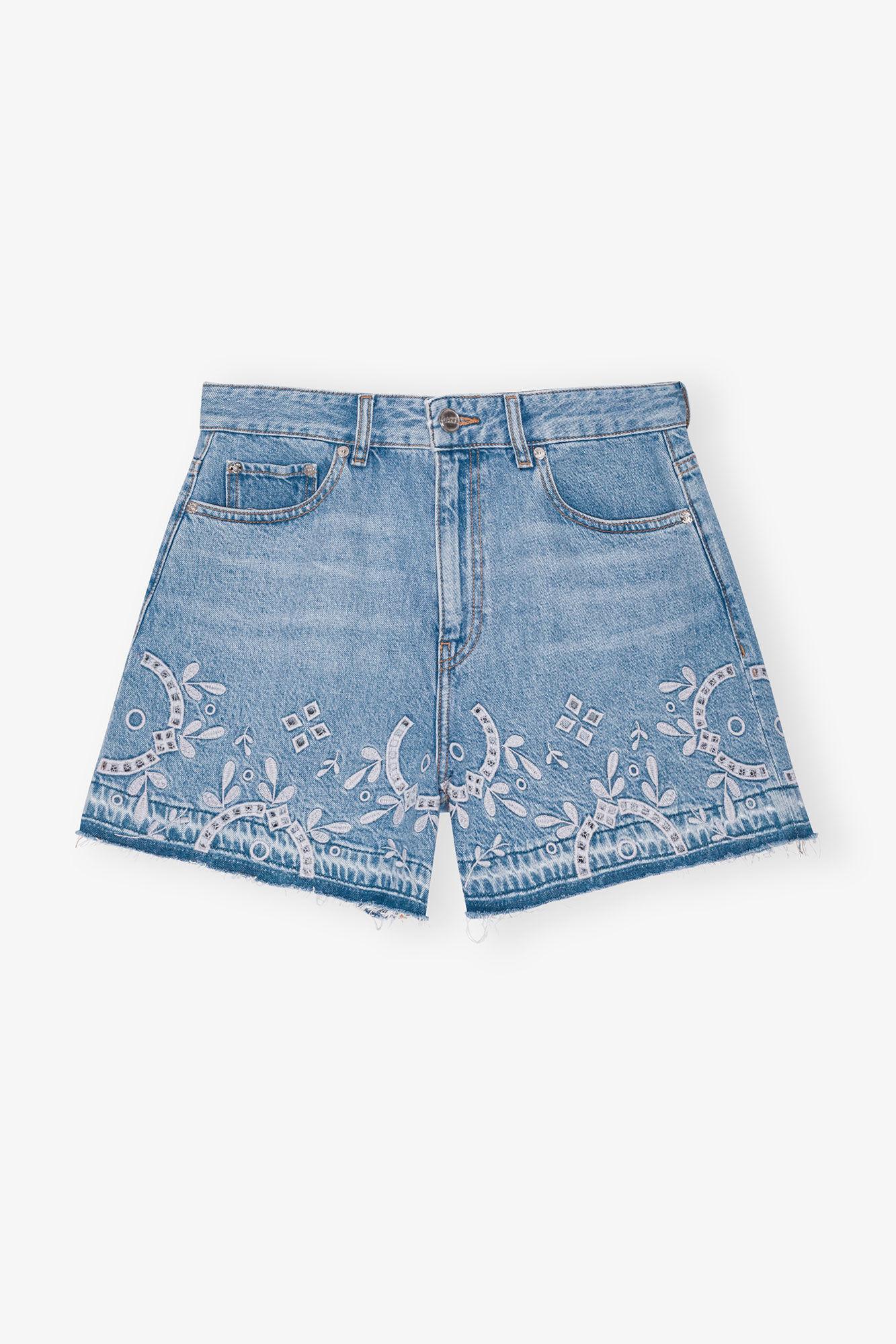 Broderie Anglaise Shorts Product Image