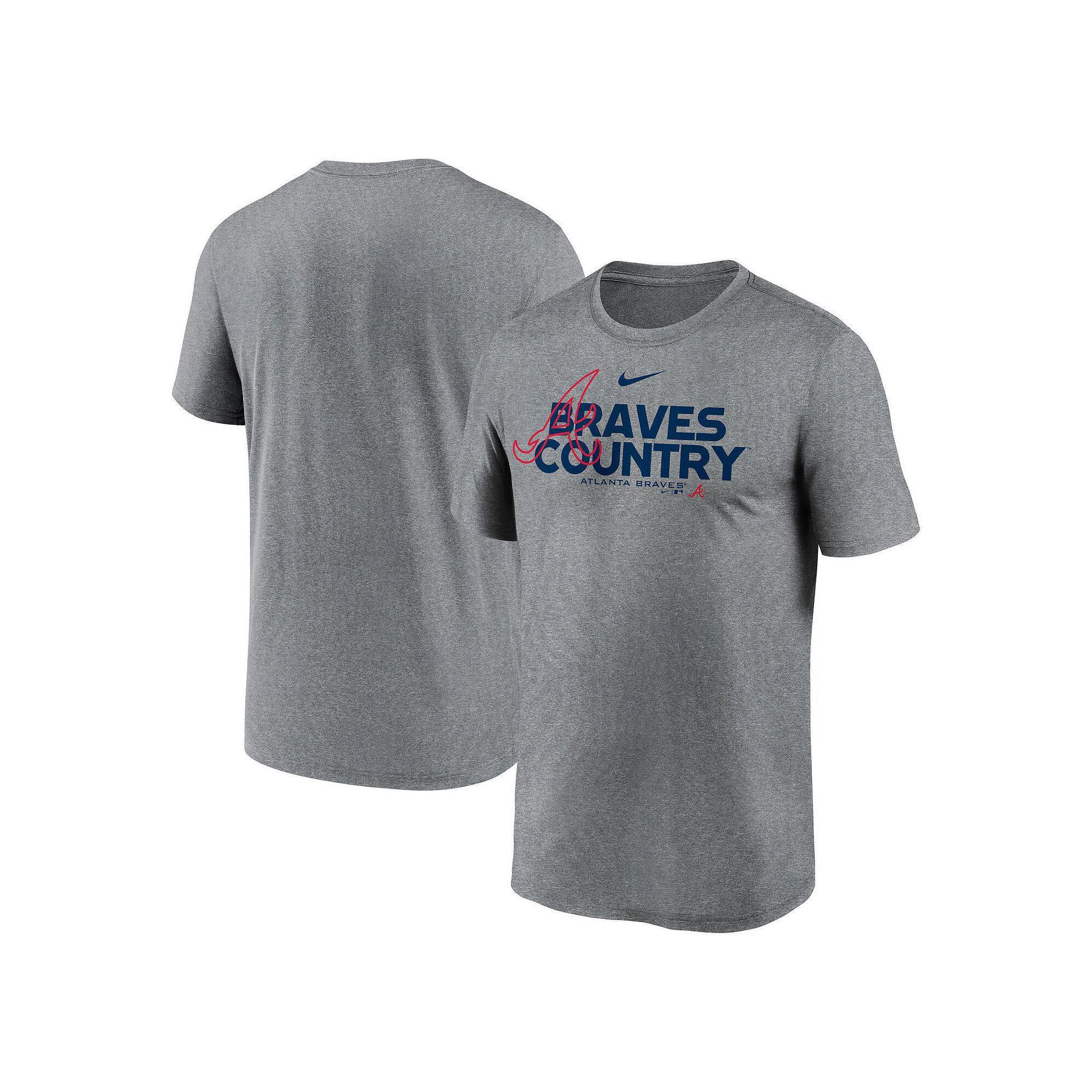 Men's Nike Heather Gray Kansas City Chiefs Legend Team Shoutout Performance T-Shirt,  Product Image