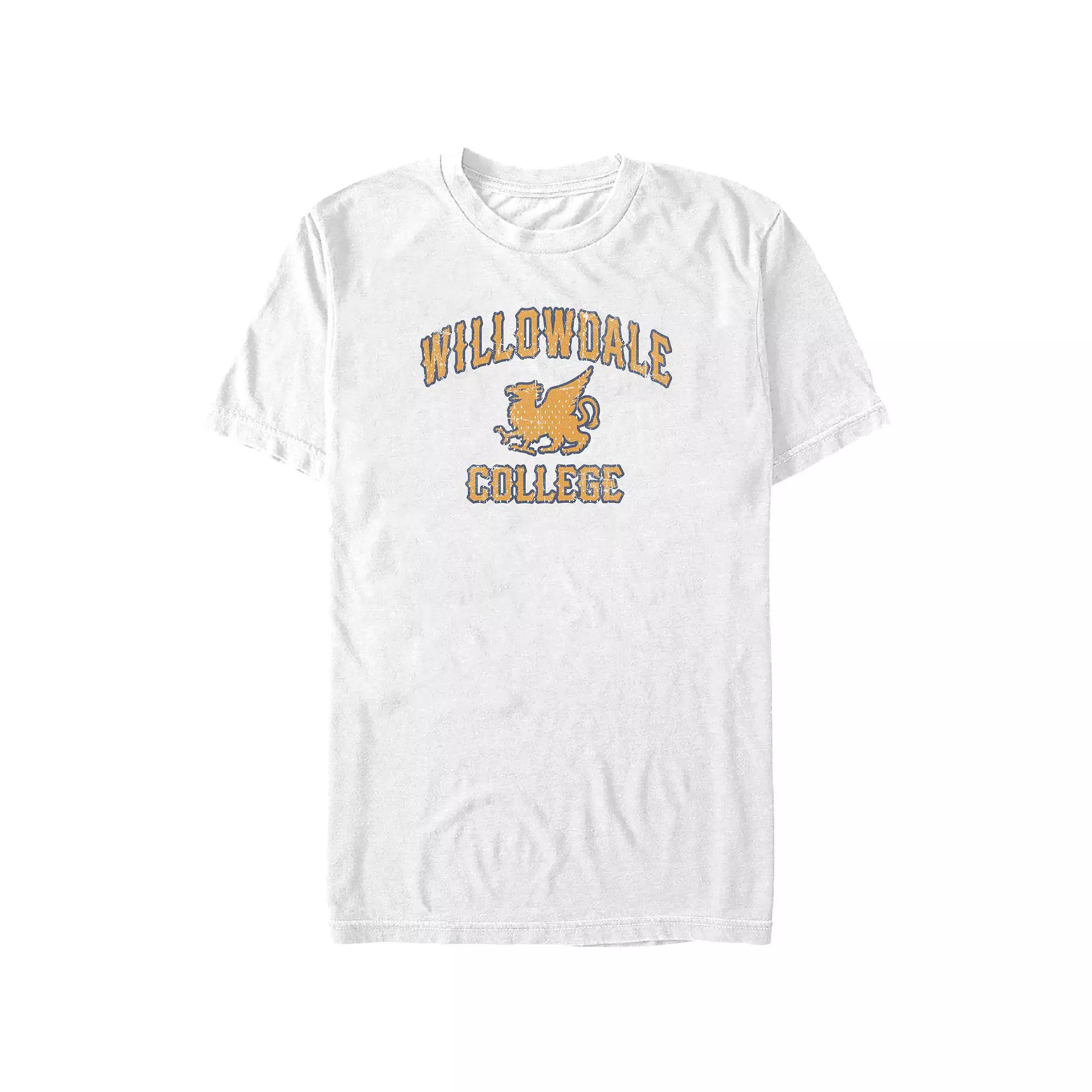 Disney's Onward Willowdale College Big & Tall Graphic Tee, Men's, Size: XXL Tall, White Product Image