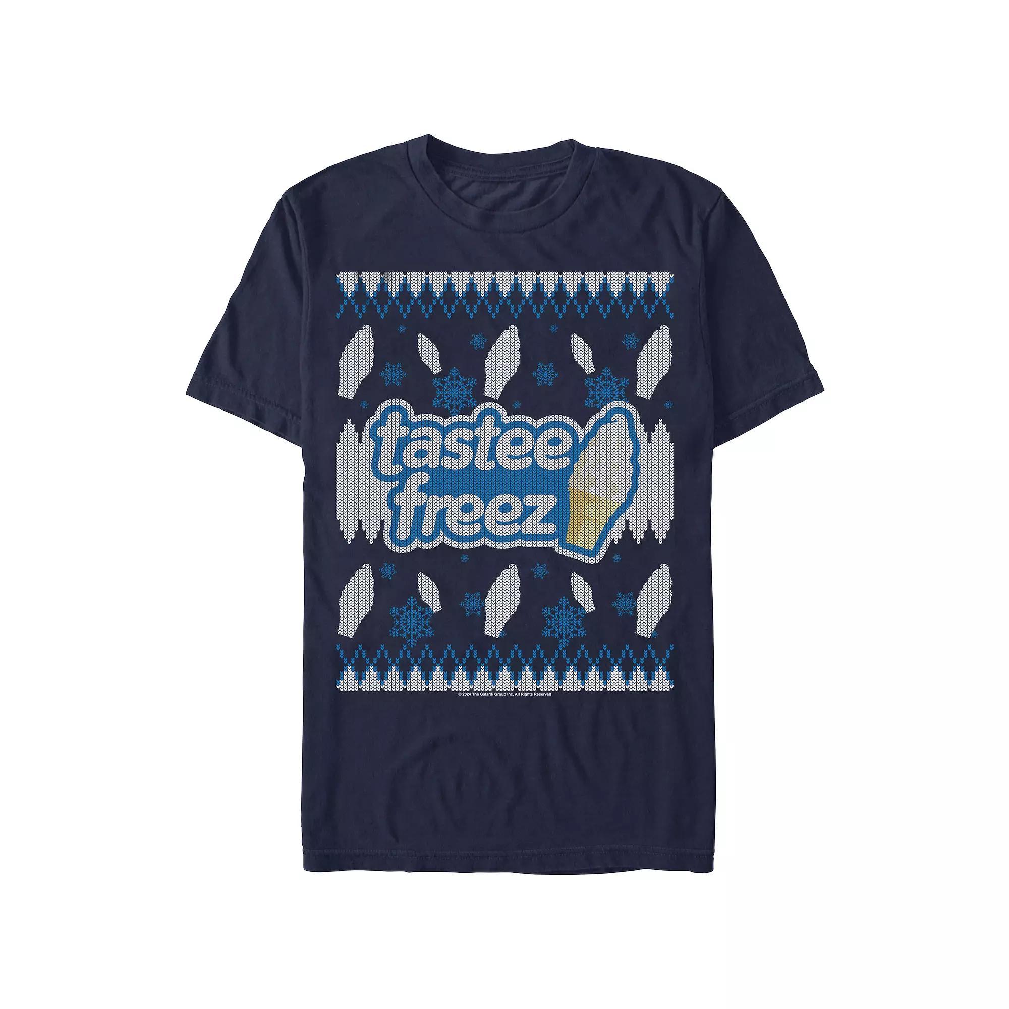 Men's TasGraphic Tee Freez Holiday Sweater Graphic Tee,  Product Image
