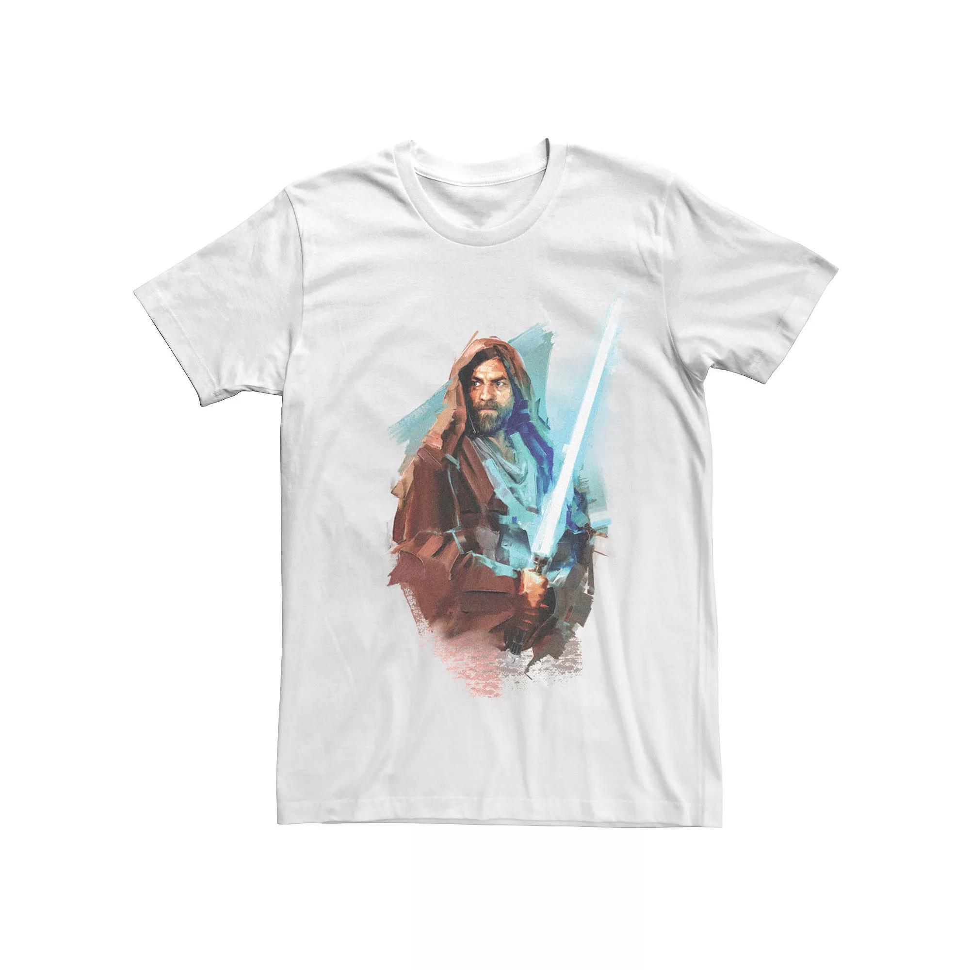 Men's Obi-Wan Kenobi Kenobi Prepares For Fight Tee,  Product Image