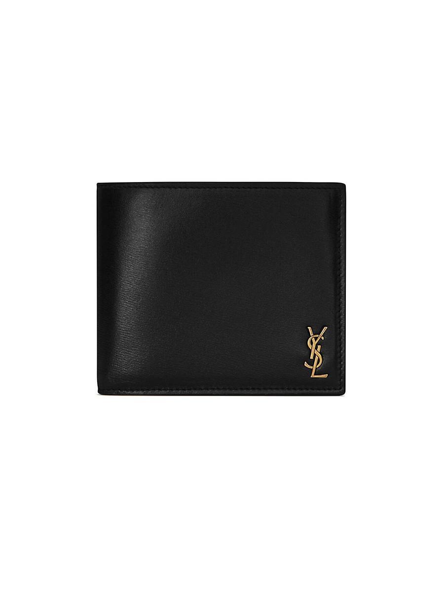 Mens Tiny Monogram East/West Leather Wallet Product Image