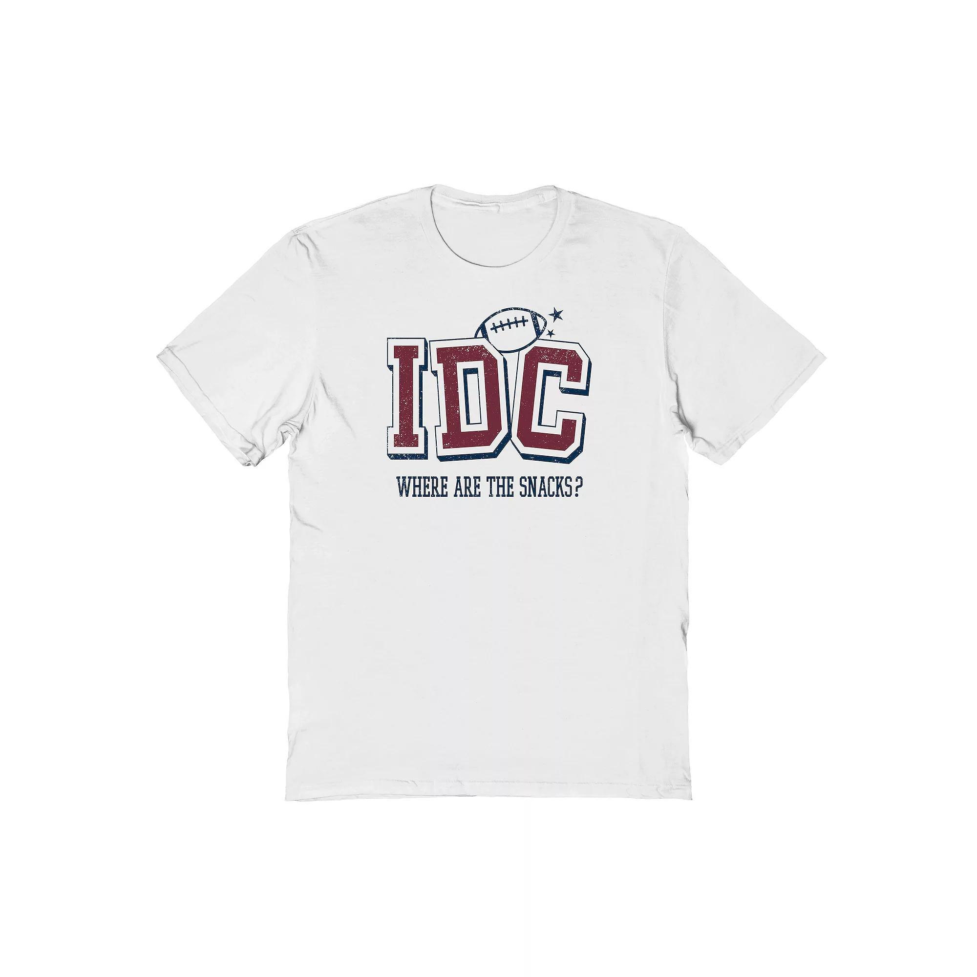 Men's Duke & Sons IDC Snacks Graphic Tee, Size: Large, White Product Image