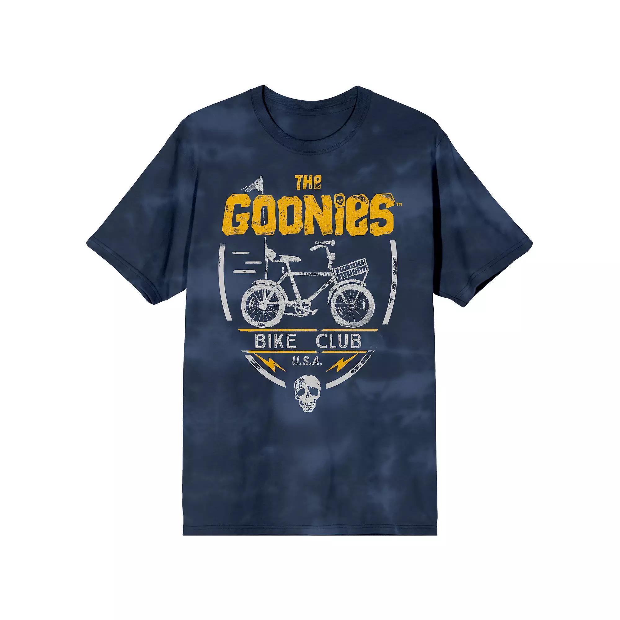Men's The Goonies Bike Club Short Sleeve Graphic Tee, Size: Large, Blue Product Image