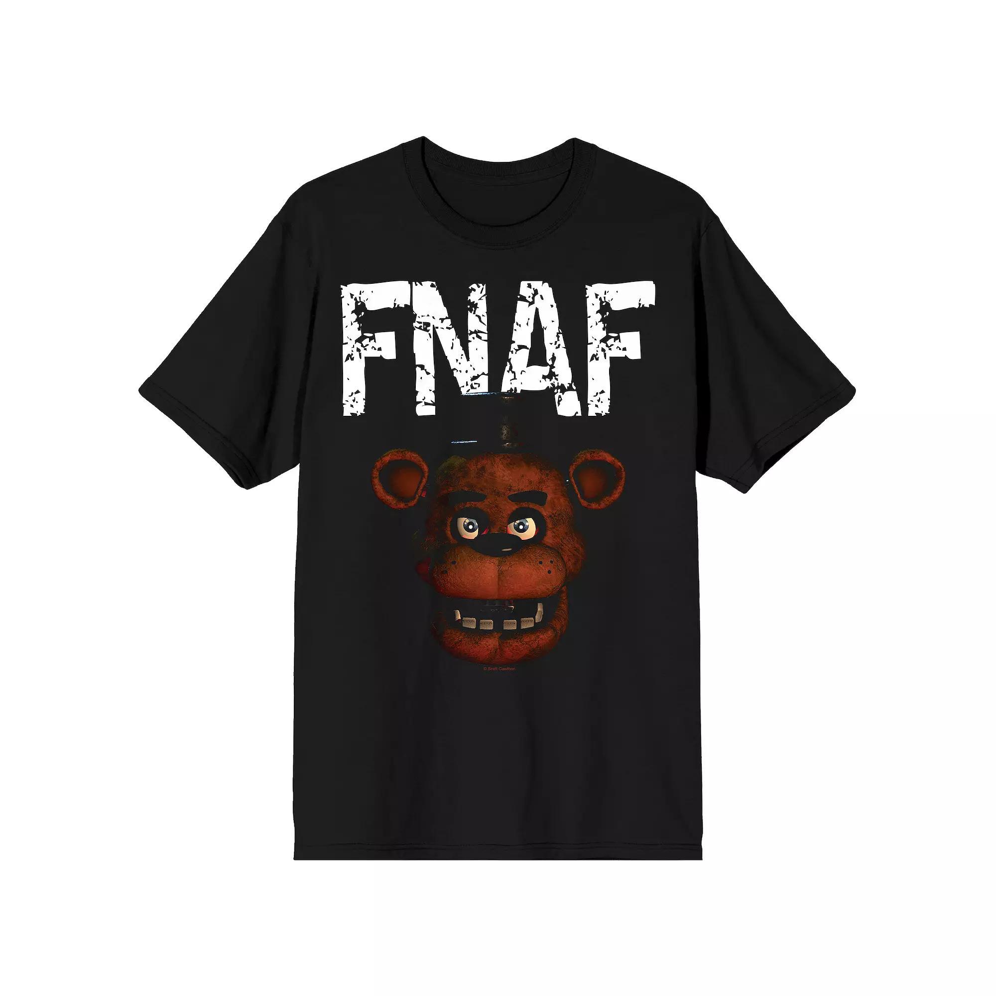 Men's Five Nights At Freddy's FNAF Distressed Graphic Tee,  Product Image