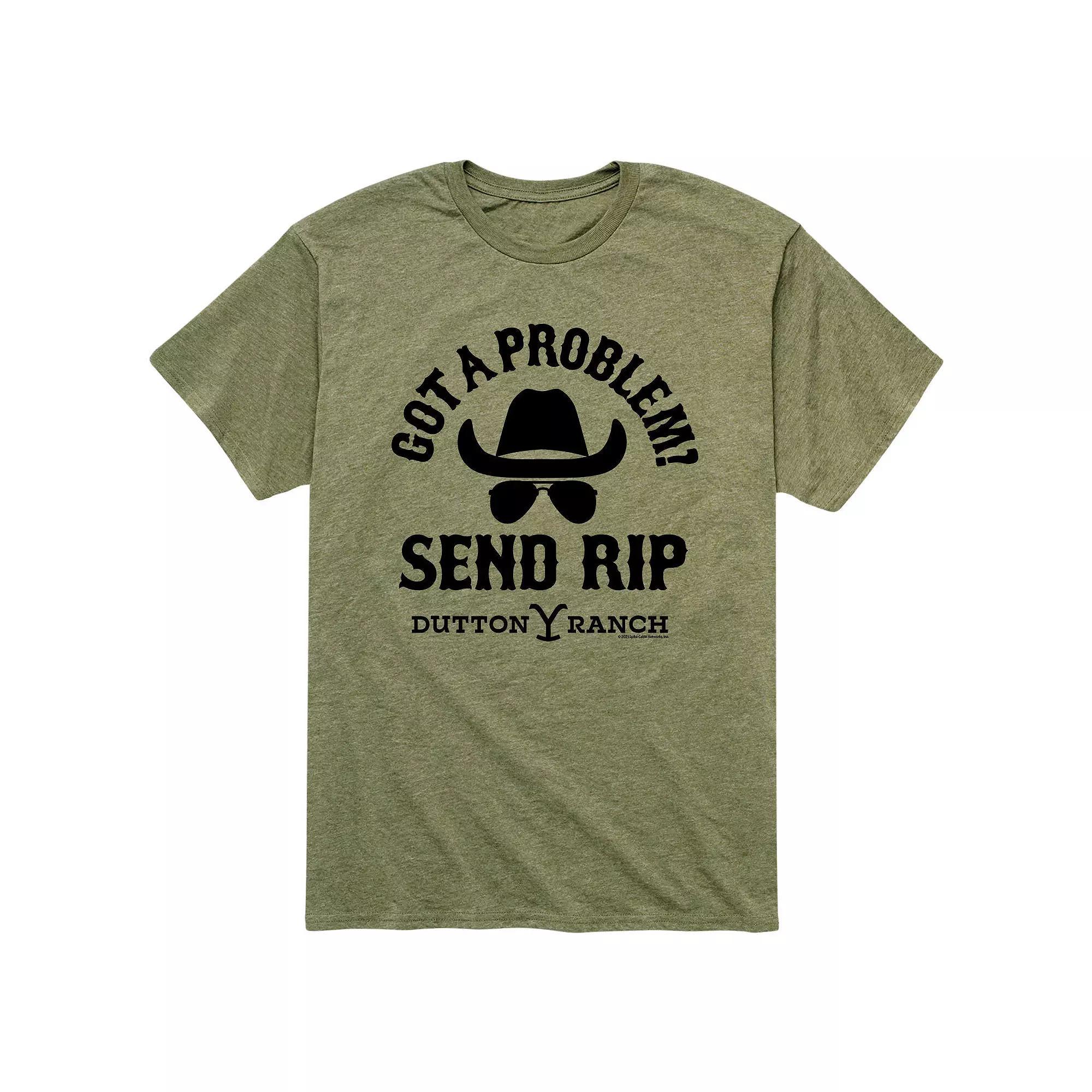 Big & Tall Yellowstone Got Problem Tee, Men's,  Product Image