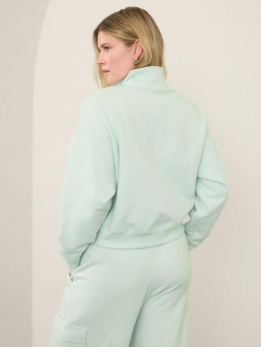 Forever Fleece 1/2 Zip High Hip Sweatshirt Product Image