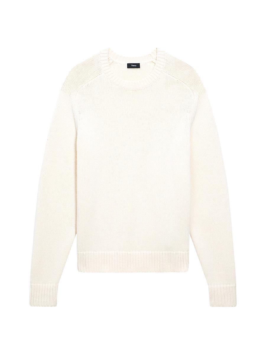Mens Heavy Wool-Cashmere Crewneck Sweater Product Image