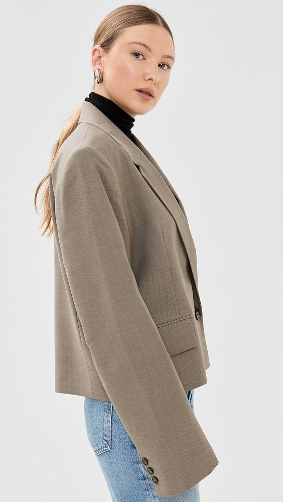 AGOLDE Callie Cropped Blazer | Shopbop Product Image