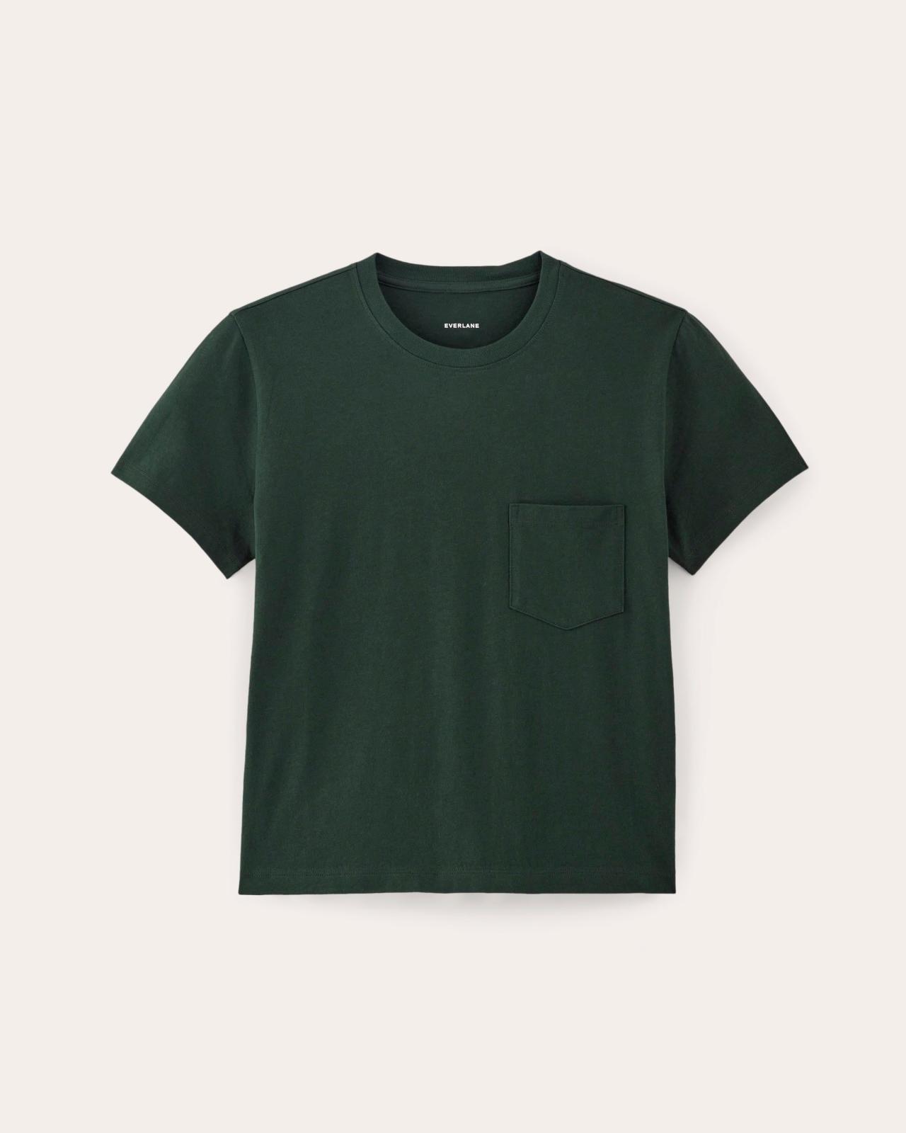 The Box-Cut Tee in Essential Cotton Product Image