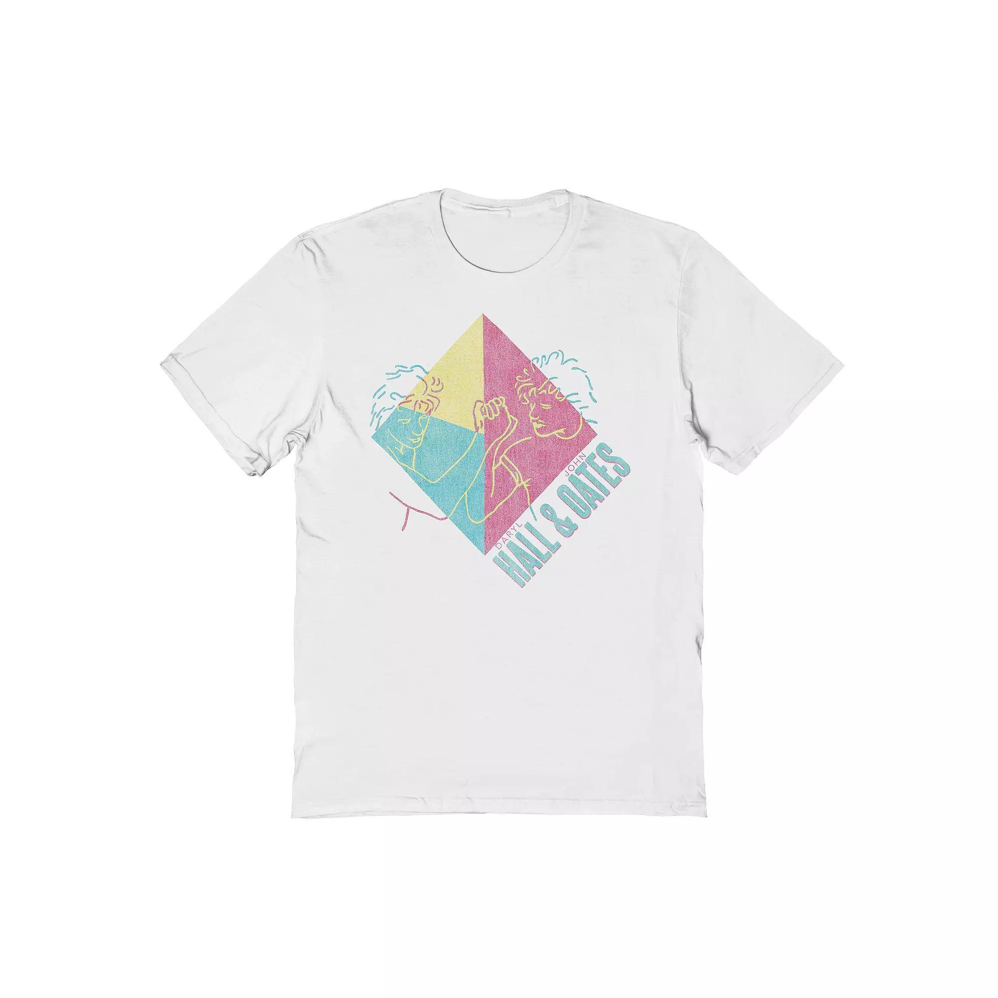 Mens Neon Hall & Oates Graphic Tee Product Image