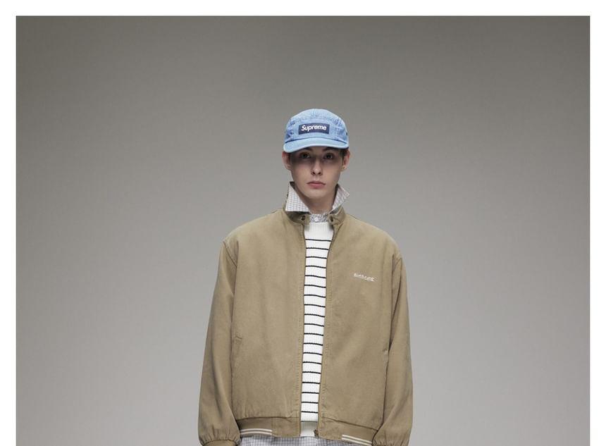 Stand-Collar Harrington Jacket Product Image