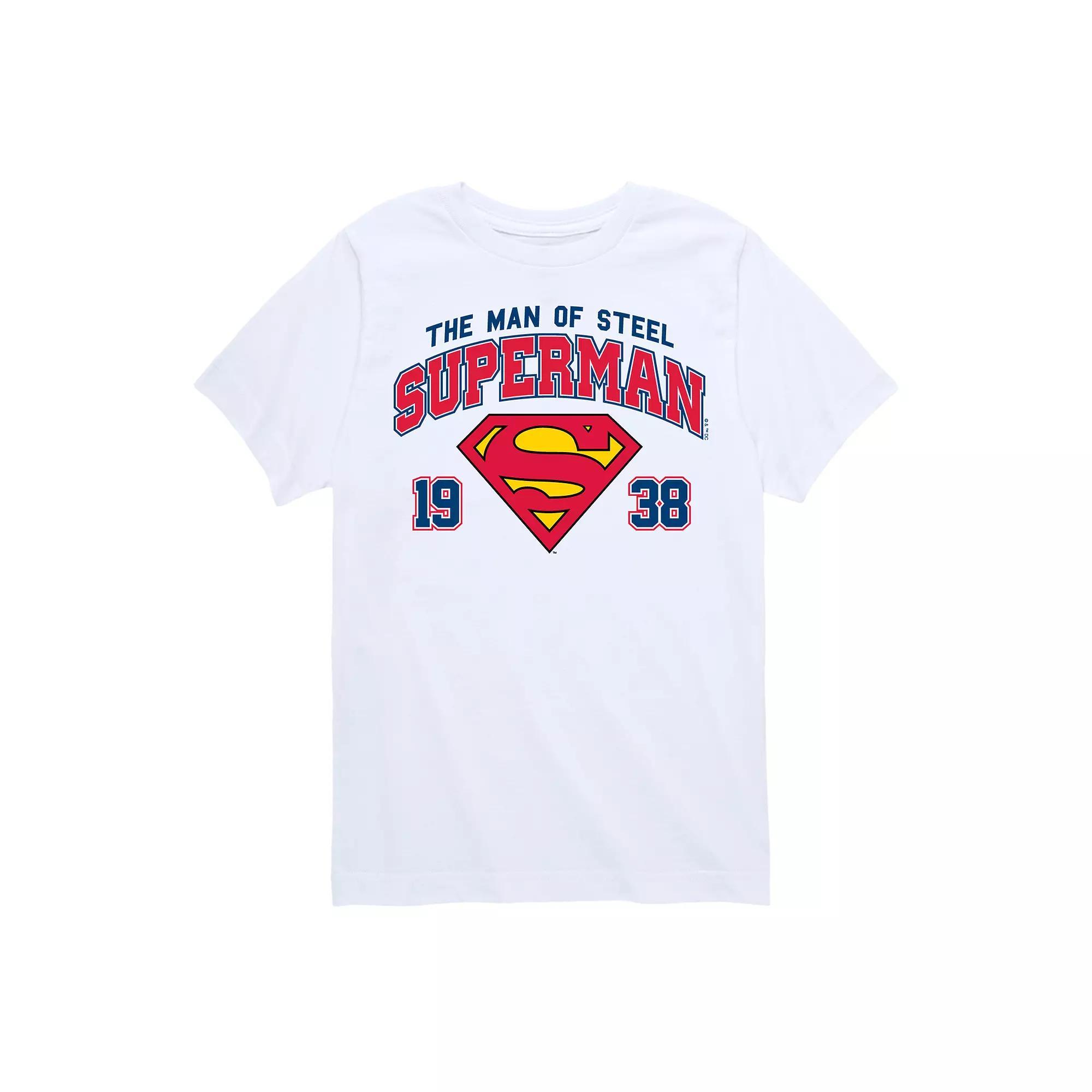 Boys 8-20 DC Comics Superman The Man Of Steel Graphic Tee, Boy's,  Product Image