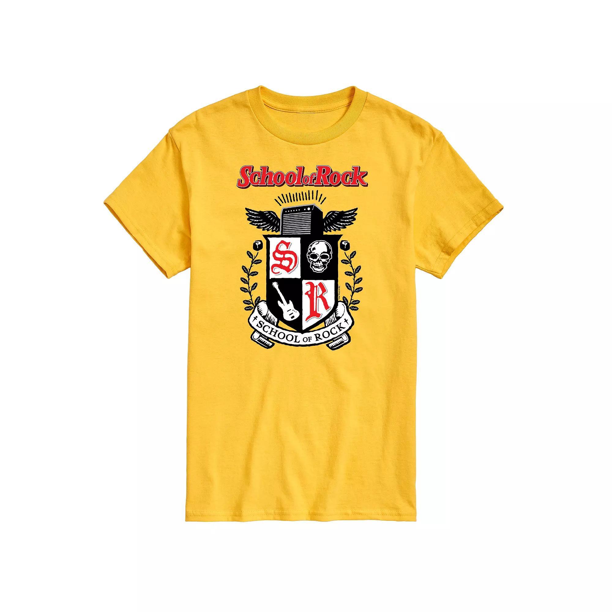 Men's School Of Rock Crest Graphic Tee,  Product Image