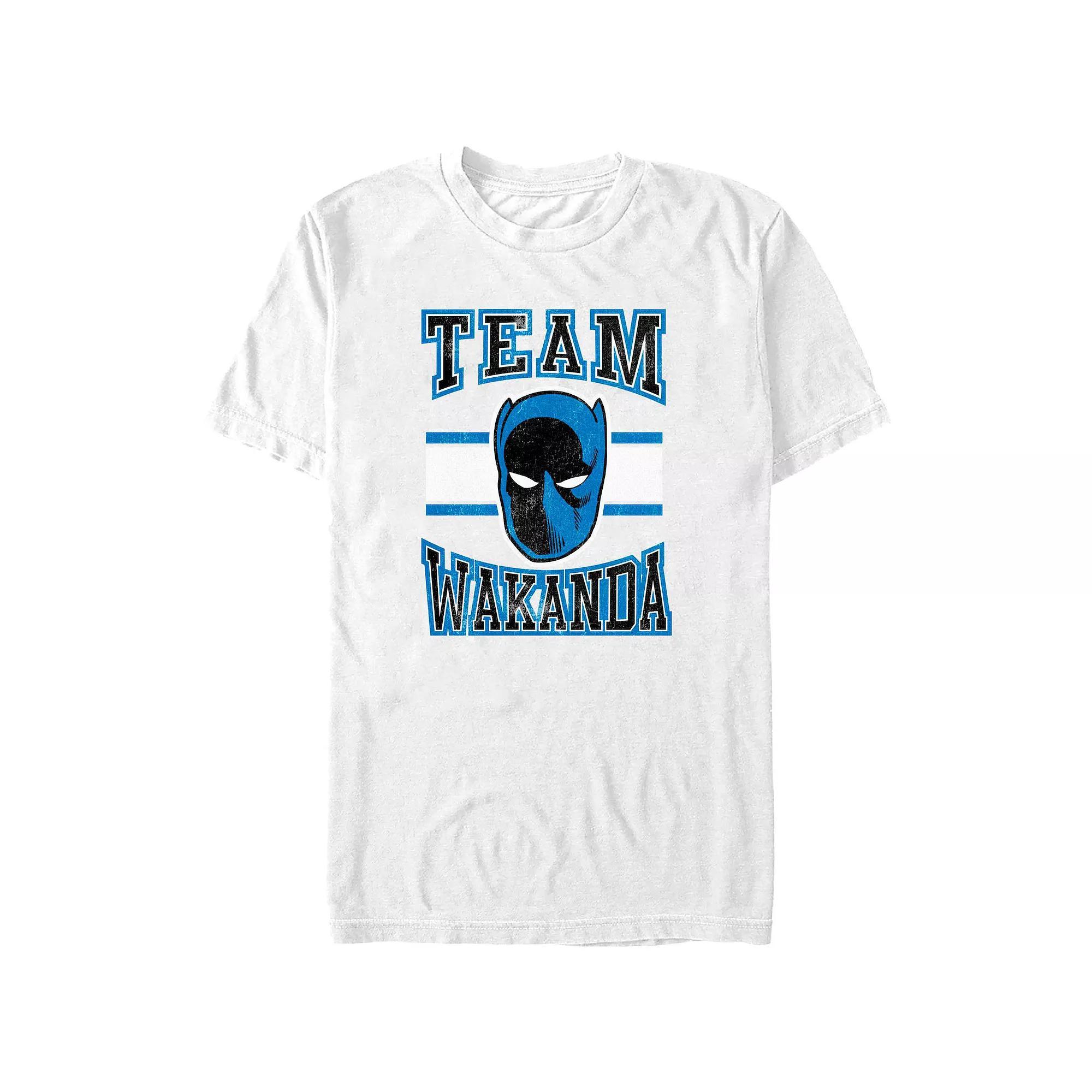 Big & Tall Marvel Black Panther Team Wakanda Graphic Tee, Men's,  Product Image