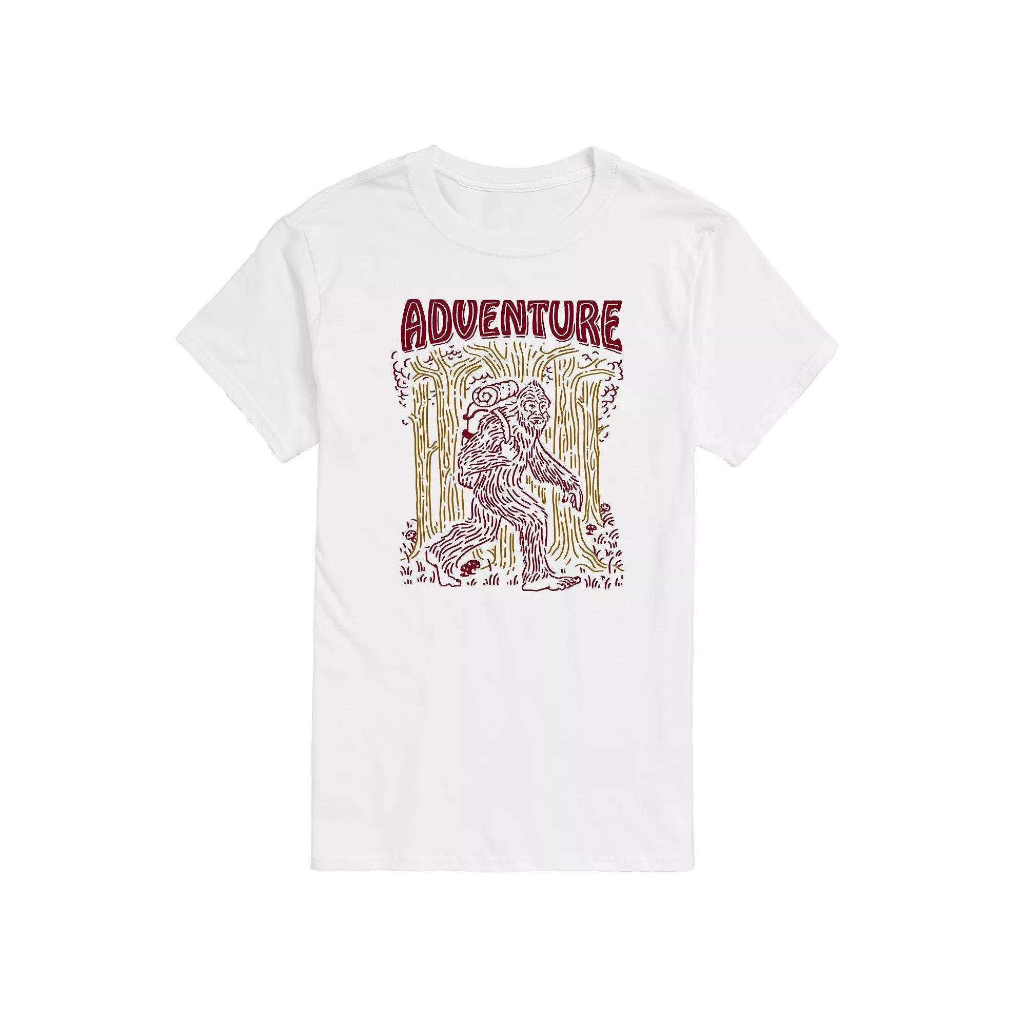 Big & Tall Adventure Sasquatch Graphic Tee, Men's,  Product Image