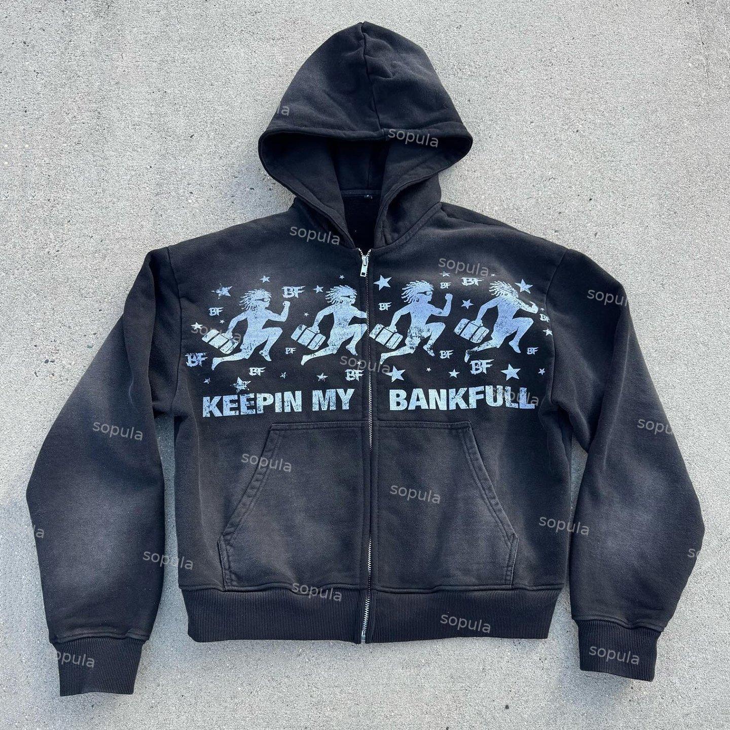 Sopula Child Of God Print Washed Hoodie Product Image