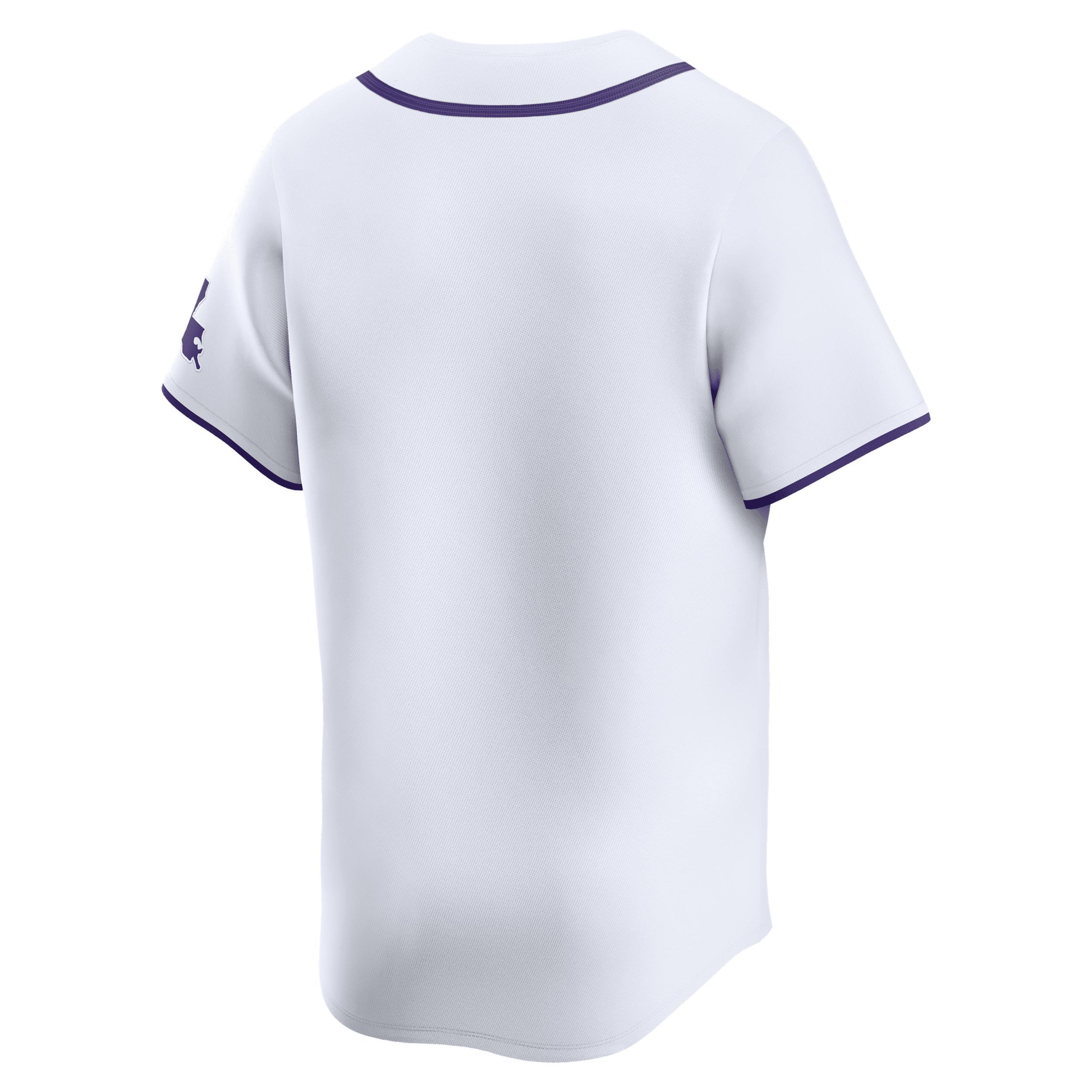LSU Nike Men's College Limited Baseball Jersey Product Image