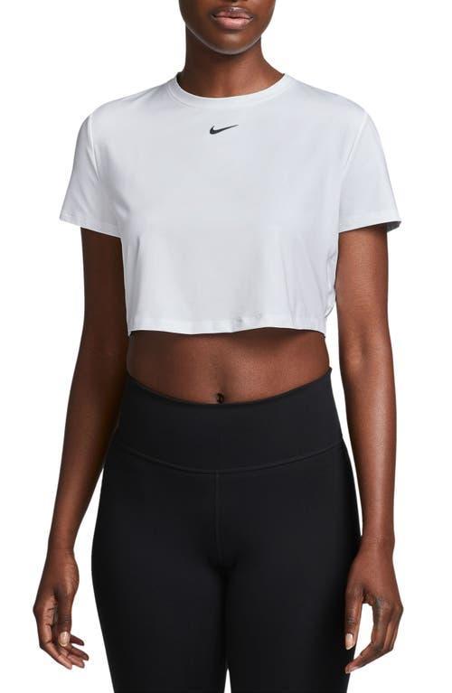 Nike One Classic Women's Dri-FIT Short-Sleeve Cropped Top Product Image