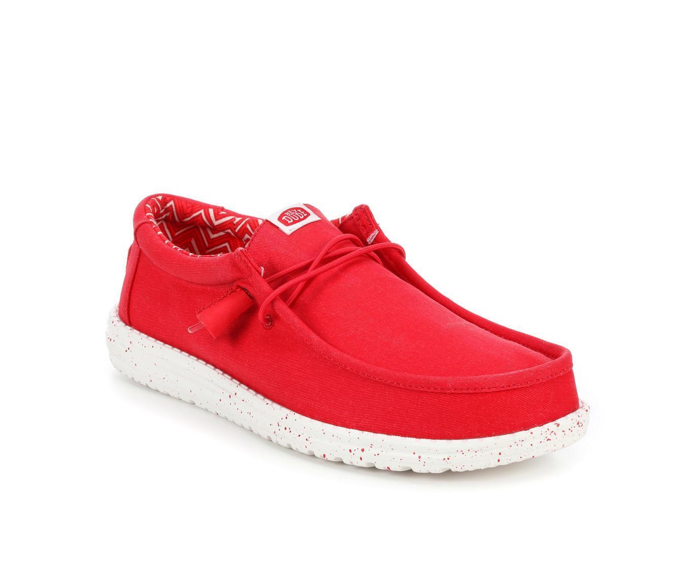 Men's HEYDUDE Wally Canvas Casual Shoes Product Image