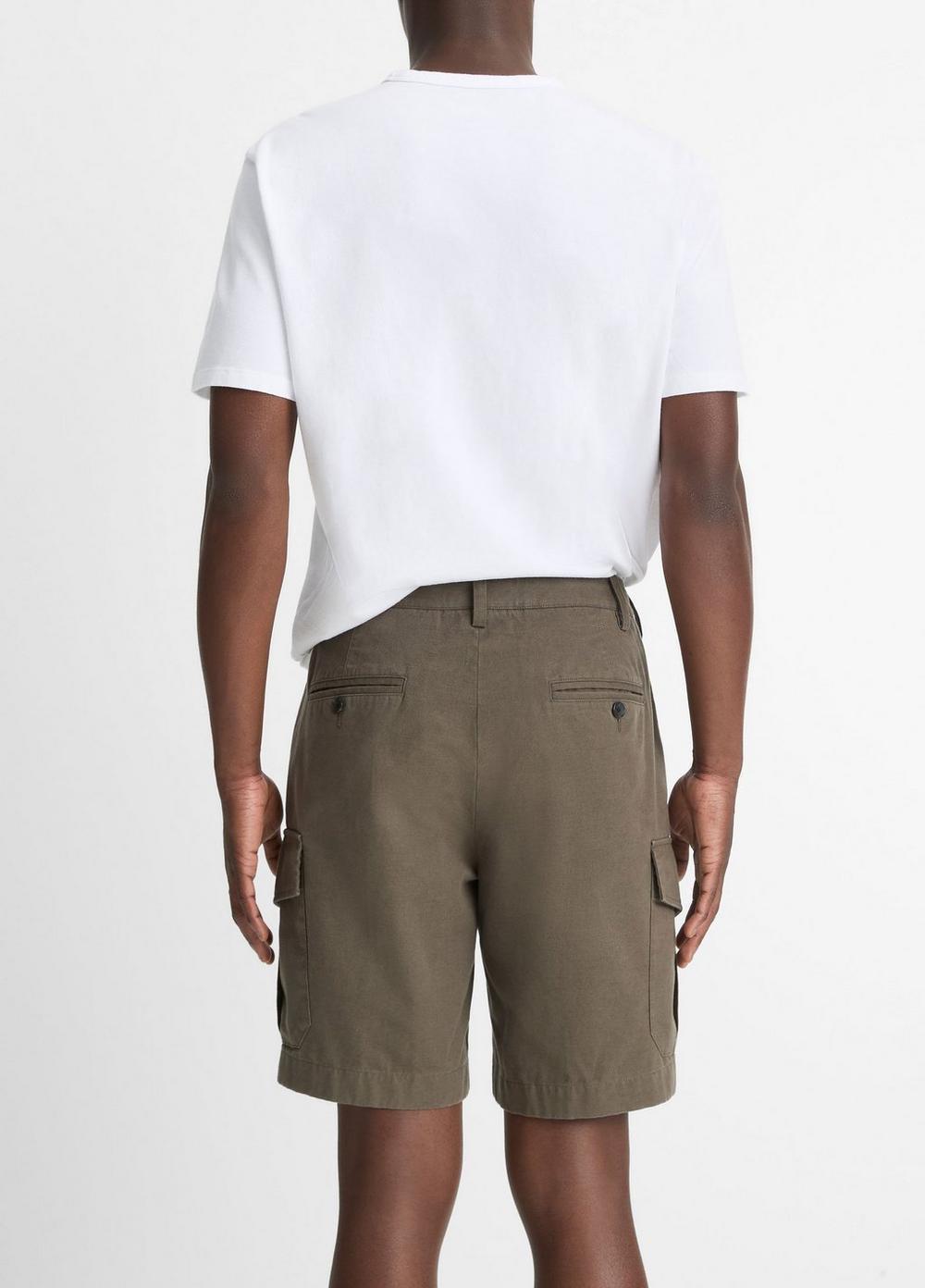 Cotton-Linen Cargo Short Product Image