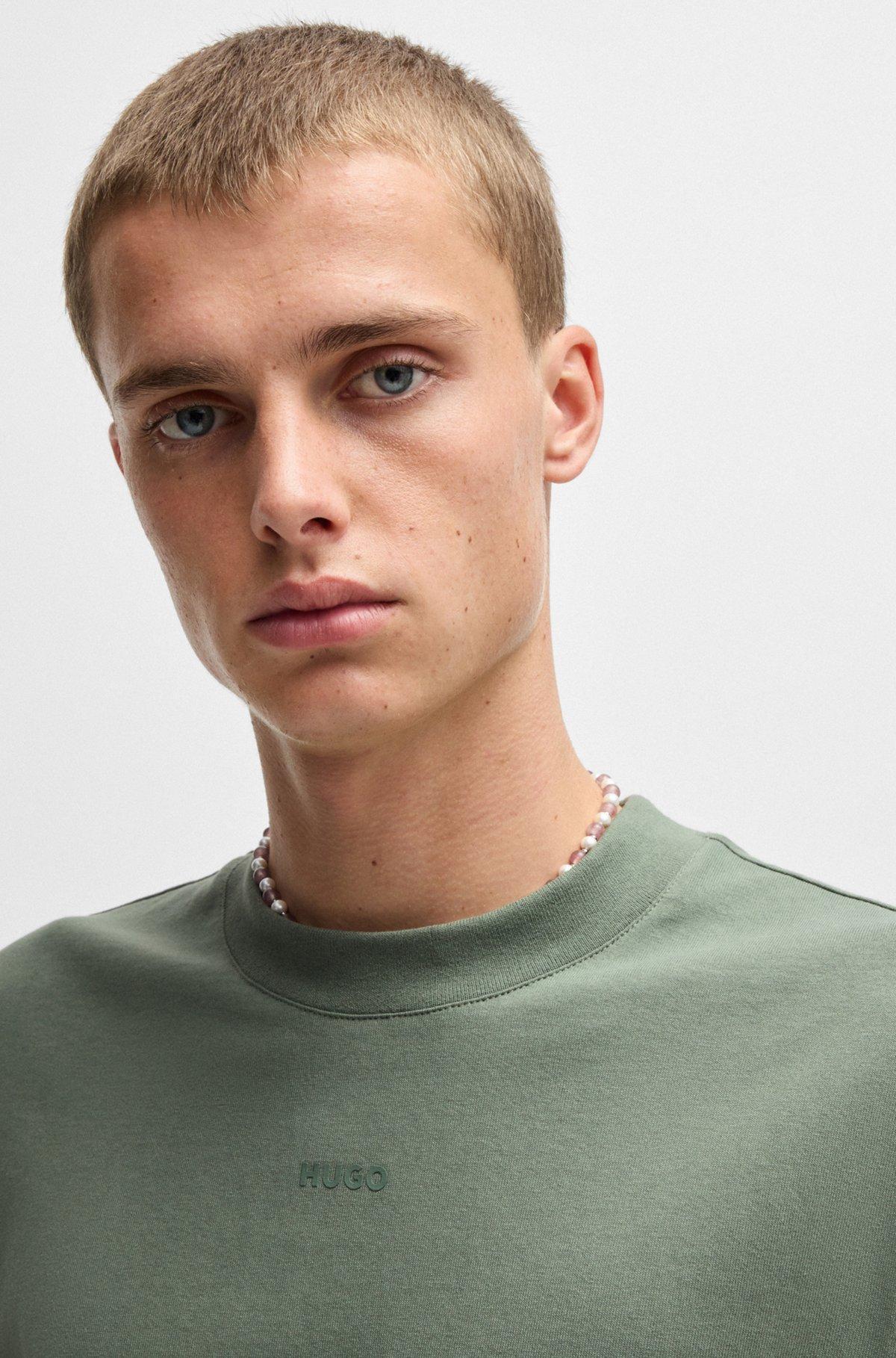 Relaxed-fit T-shirt in cotton with logo print Product Image