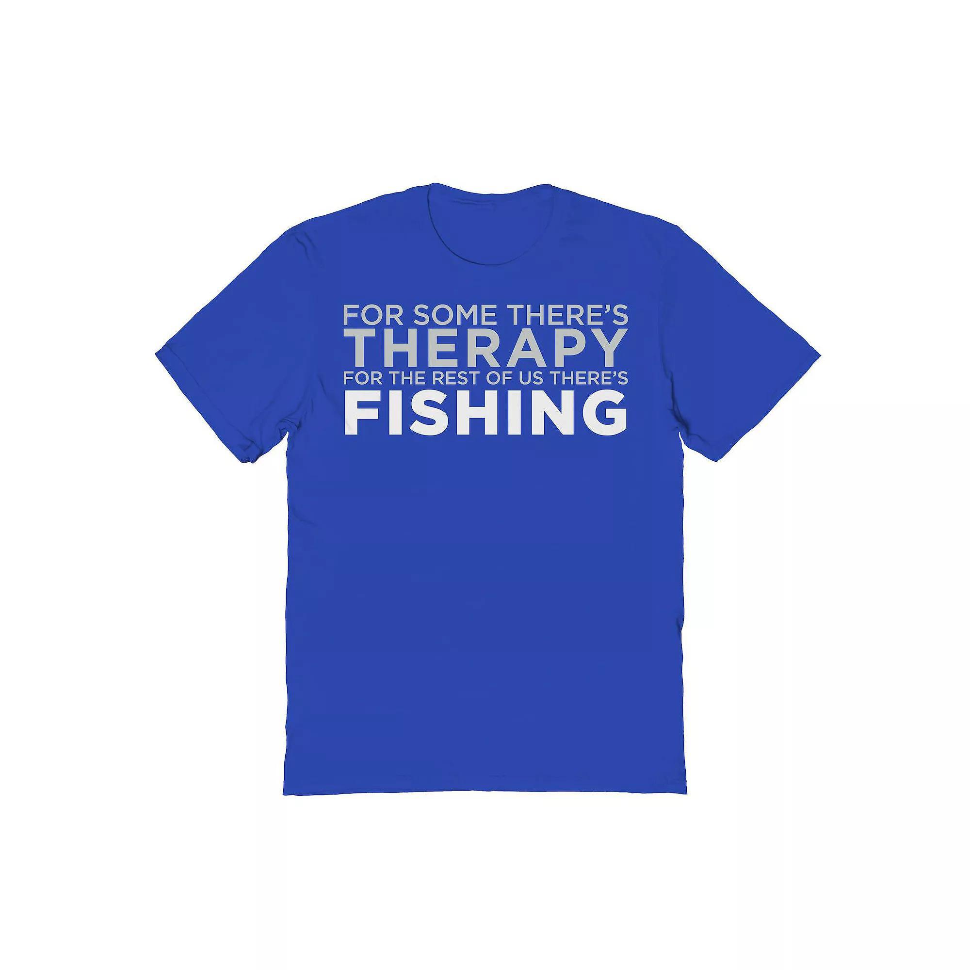 Men's Duke & Sons Fishing Therapy Graphic Tee, Adult Unisex,  Product Image