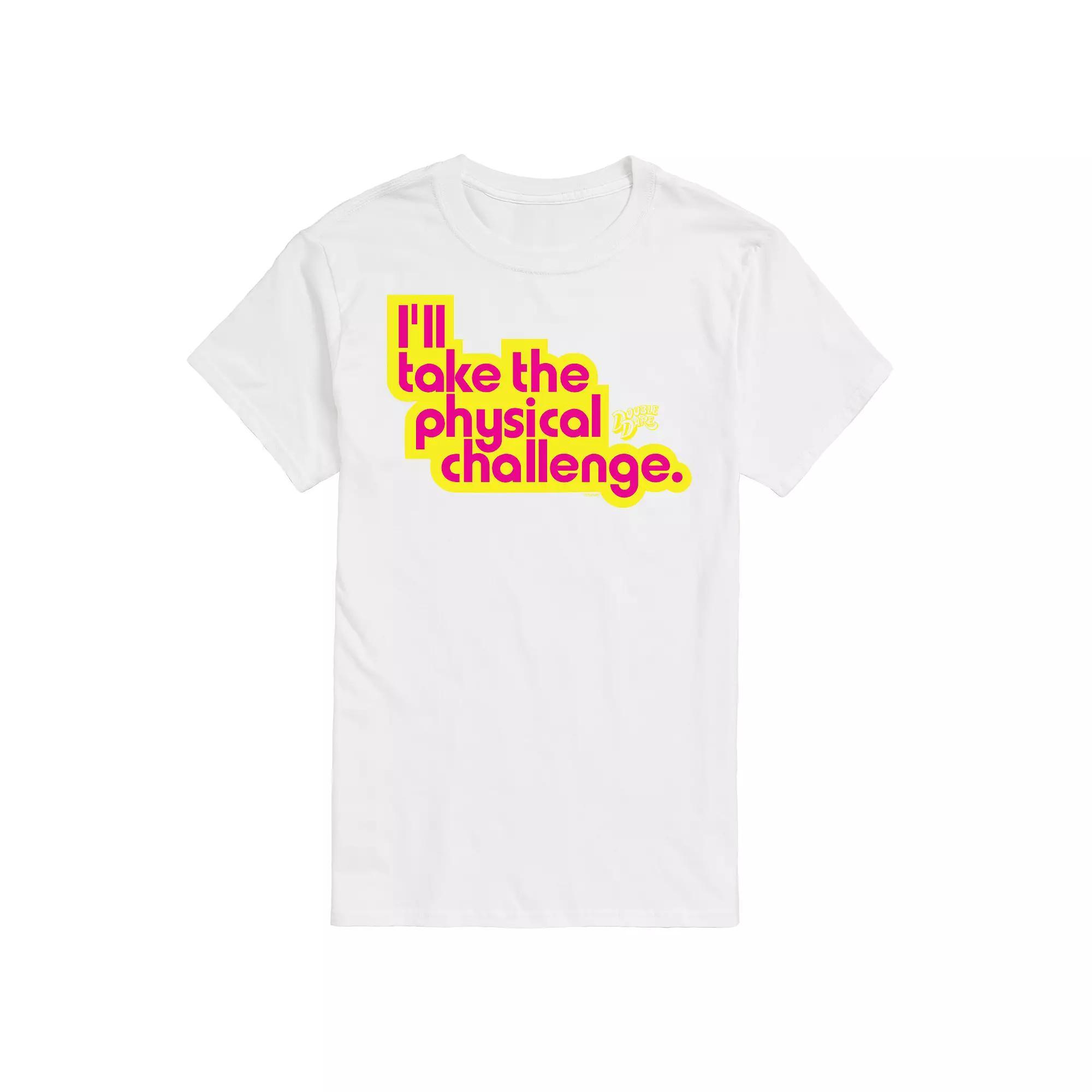 Big & Tall Double Dare Challenge Graphic Tee, Men's, Size: 4XB, White Product Image