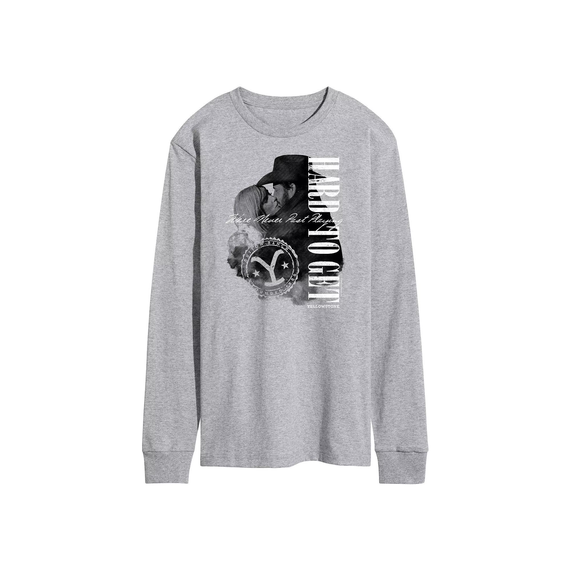 Men's Yellowstone Beth Rip Hard To Get Long Sleeve Graphic Tee,  Product Image