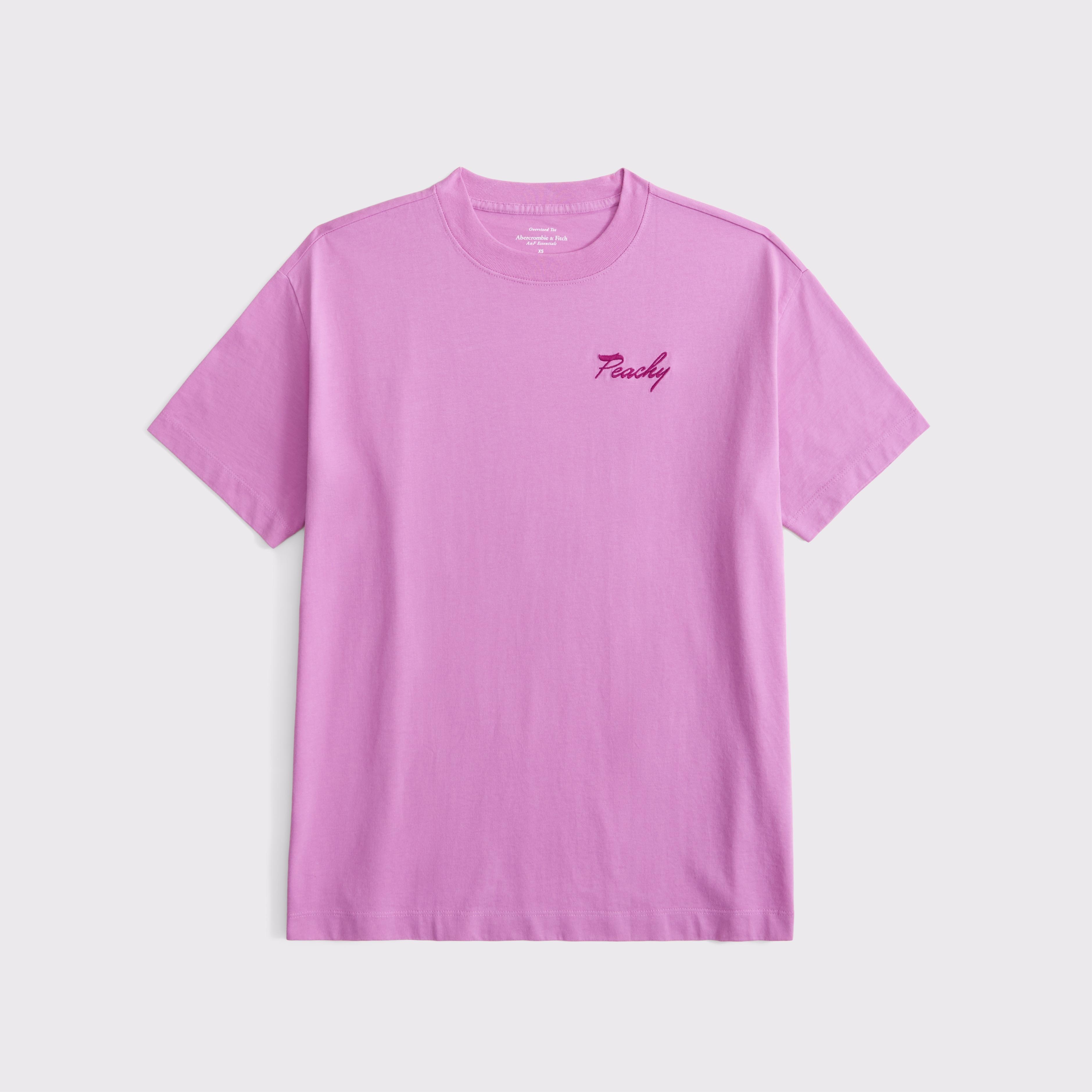 Oversized Peaches Graphic Tee Product Image