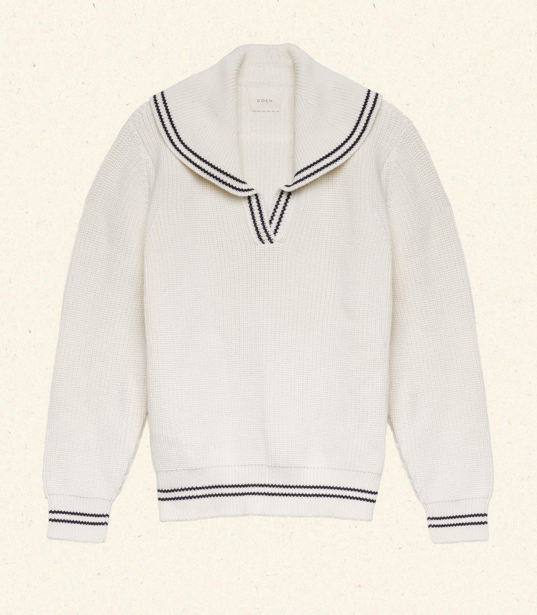 VOYAGE SWEATER -- IVORY Product Image