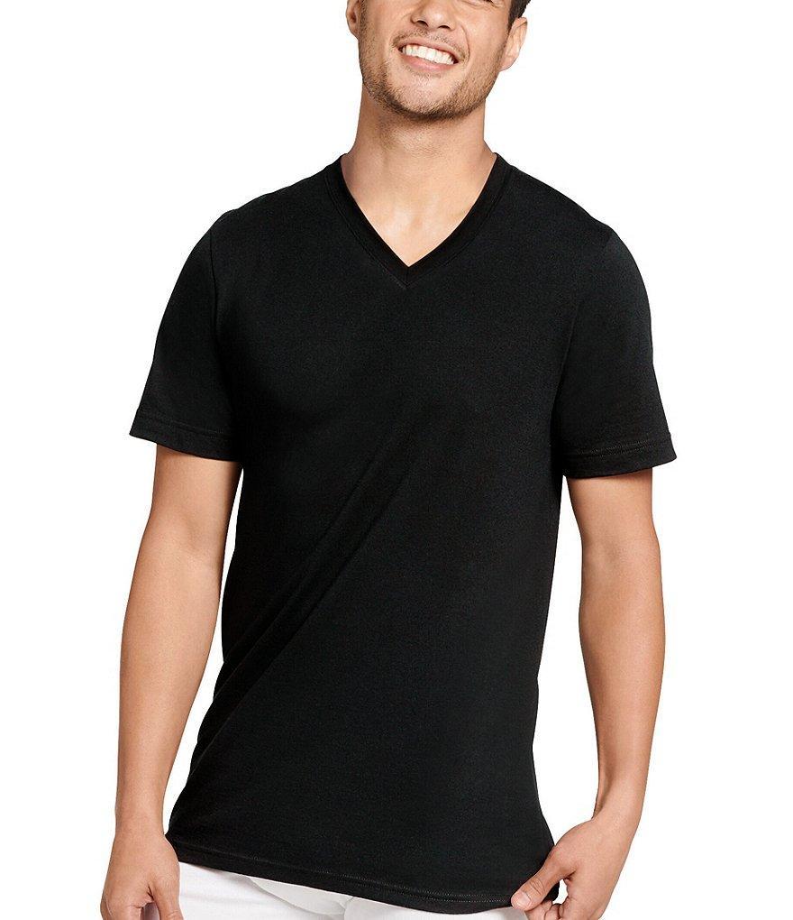 Jockey Signature USA V-Neck T-Shirt 2-Pack Product Image