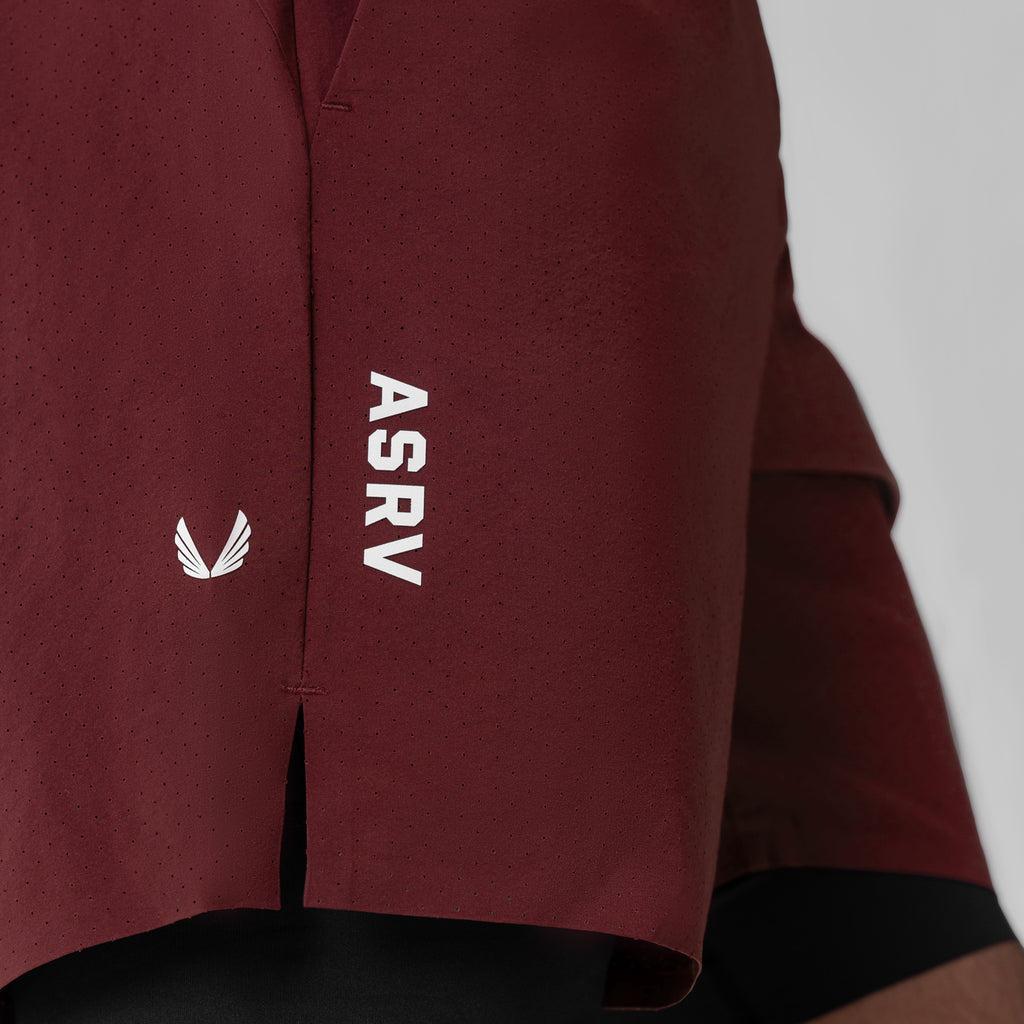 1028. Aerotex™ Bonded 7" Liner Short - Crimson Male Product Image