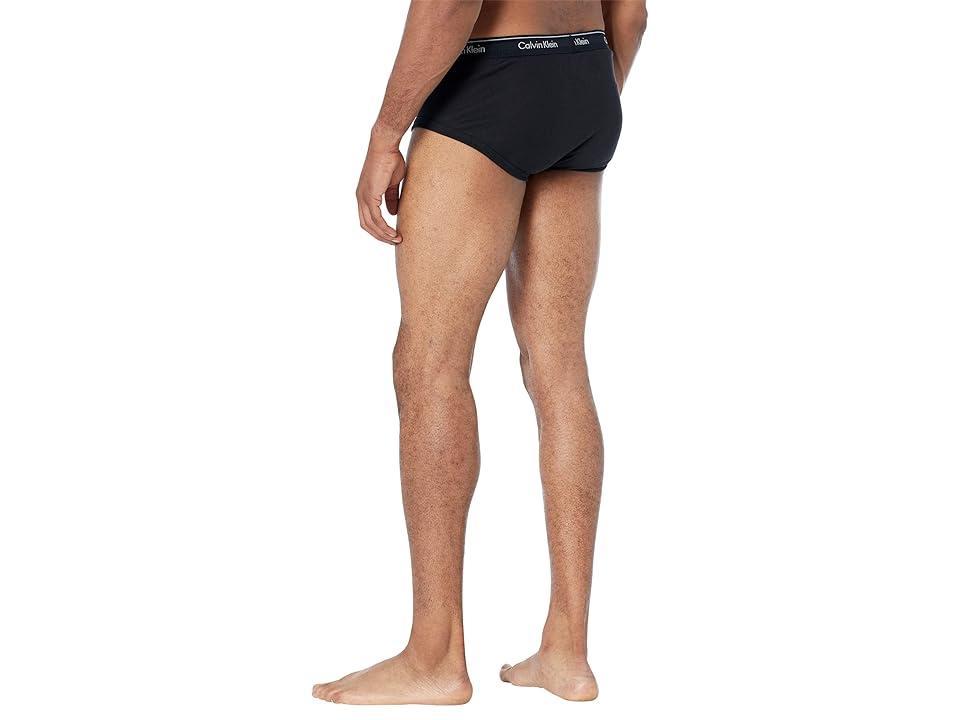 Men's Calvin Klein 3-Pack Cotton Classic Briefs, Size: Small, Black Product Image