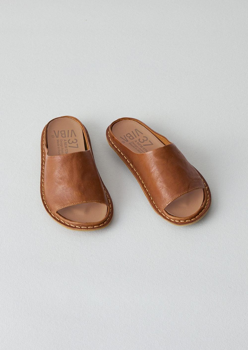 Vibae Open Toe Sandals | Tan Product Image