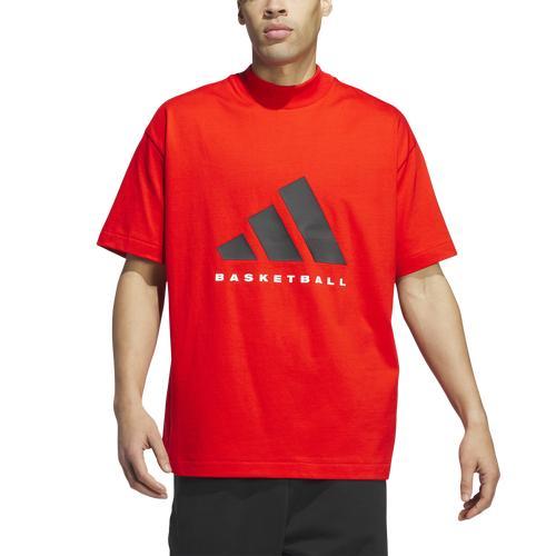 adidas Mens adidas Basketball T-Shirt - Mens Product Image