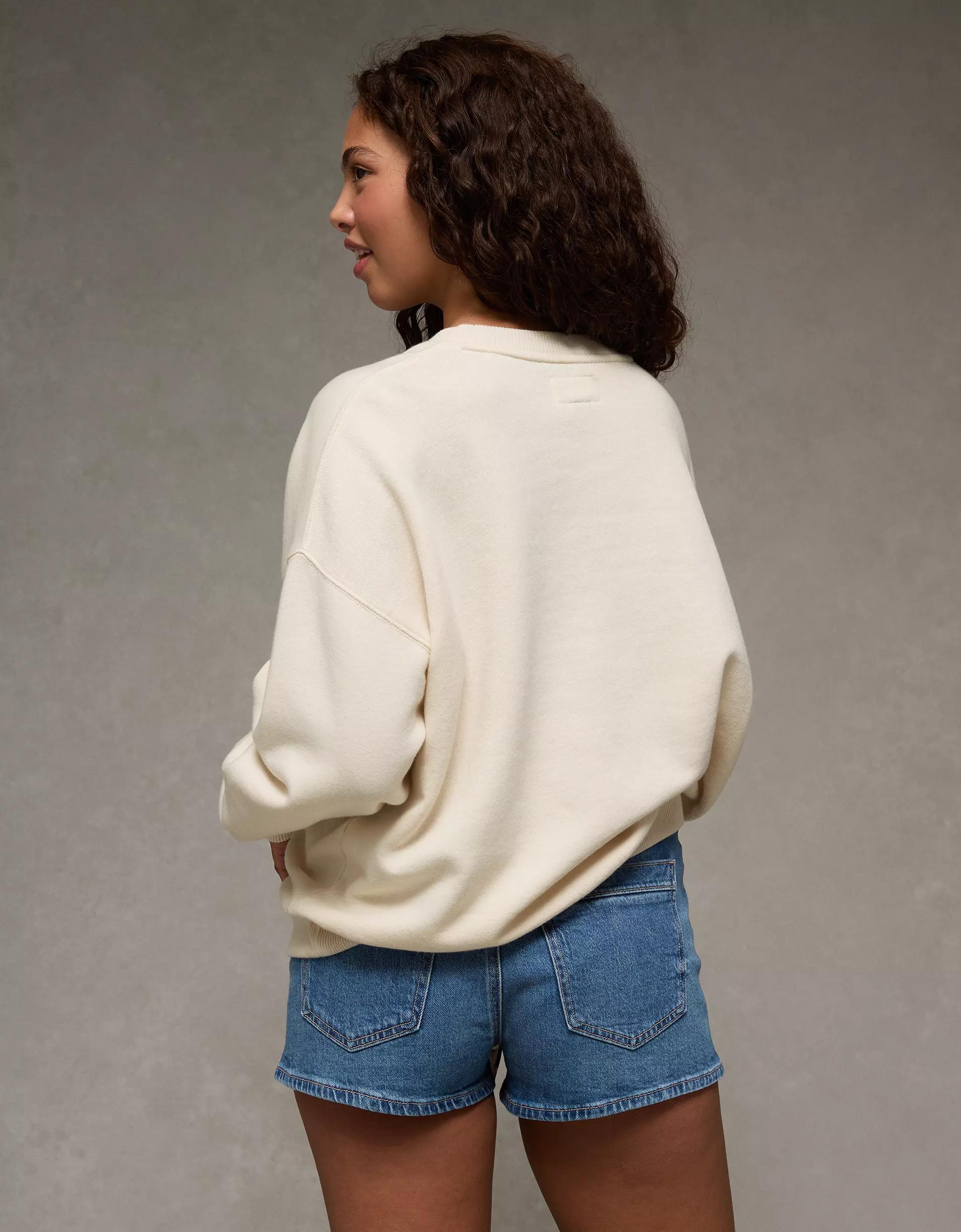 AE Funday Graphic Sweatshirt Product Image