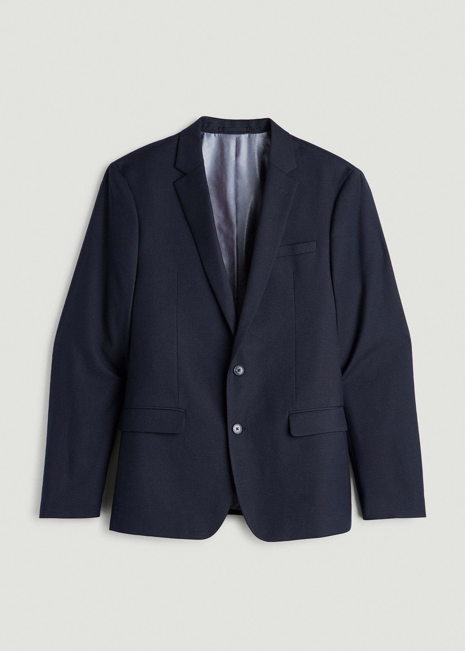 Suit Jacket for Tall Men in True Navy Male Product Image