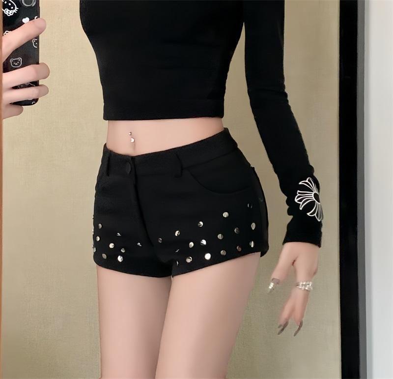 Studded Shorts Product Image