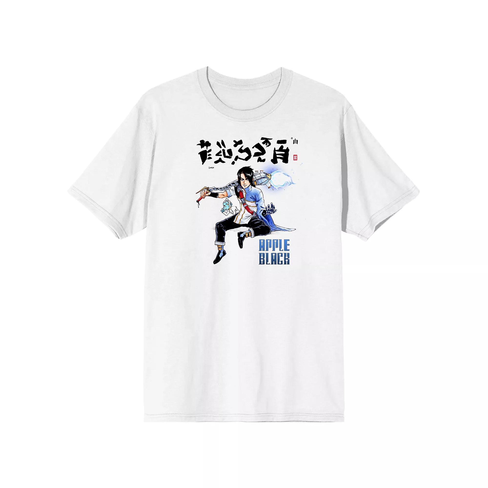 Men's Apple Black Sano Tamashii Script Graphic Tee,  Product Image