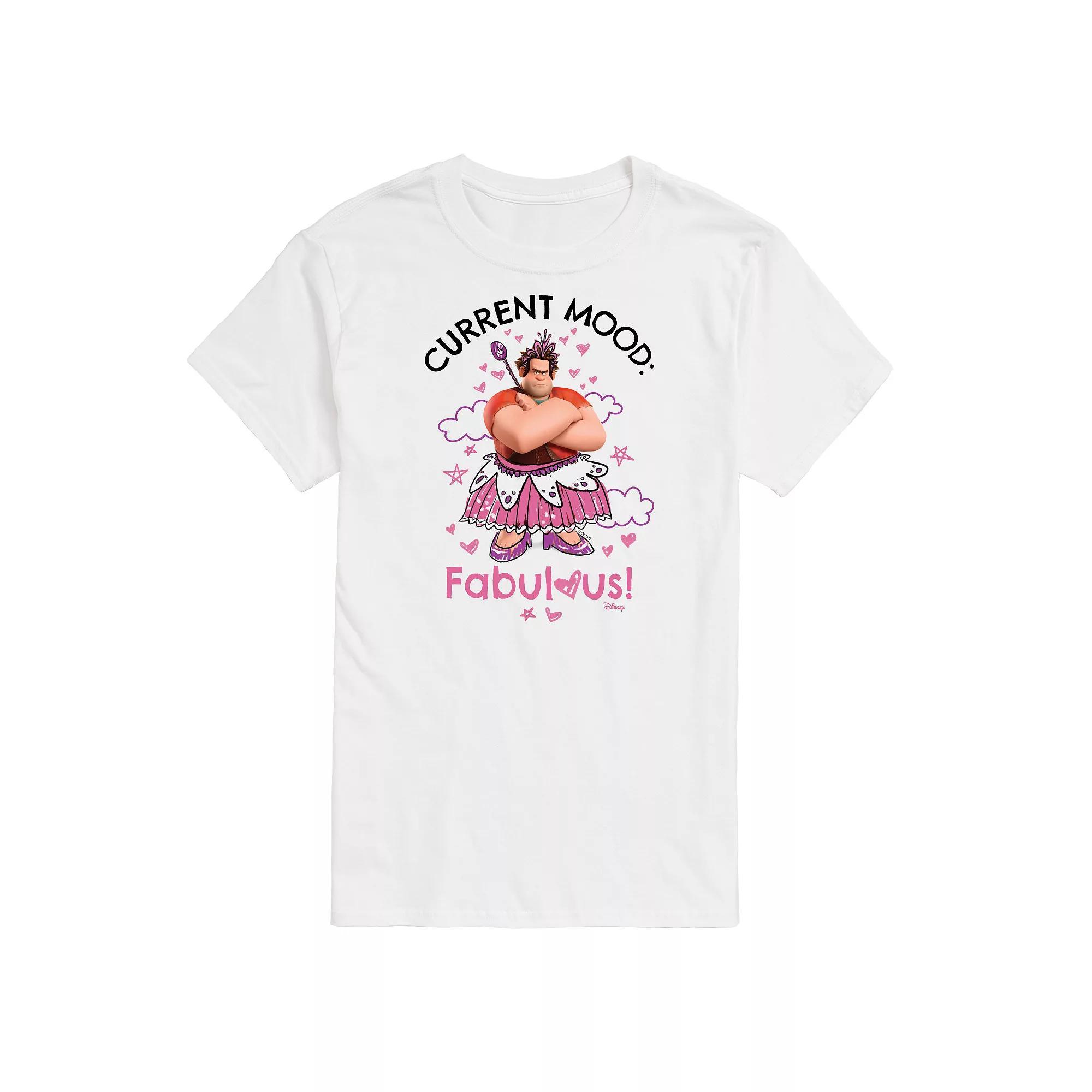 Disney's Wreck It Ralph Men's Current Mood Graphic Tee,  Product Image