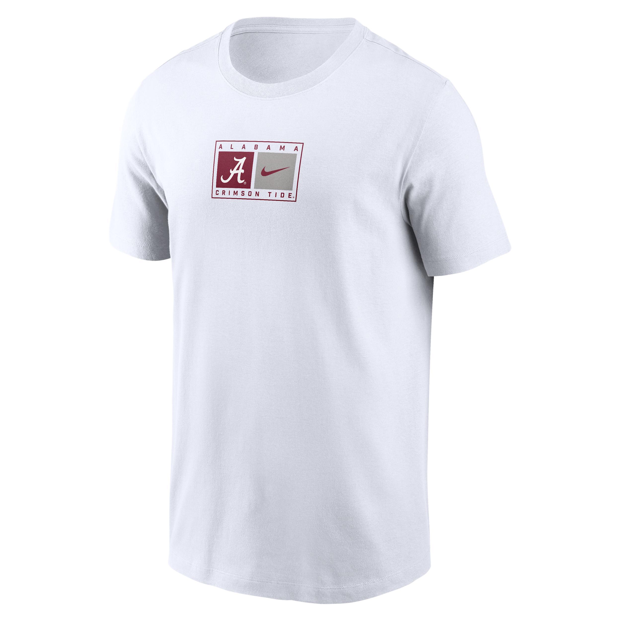 Alabama Campus Logo Swoosh Nike Mens College T-Shirt | N19910AABN-4B6 Product Image