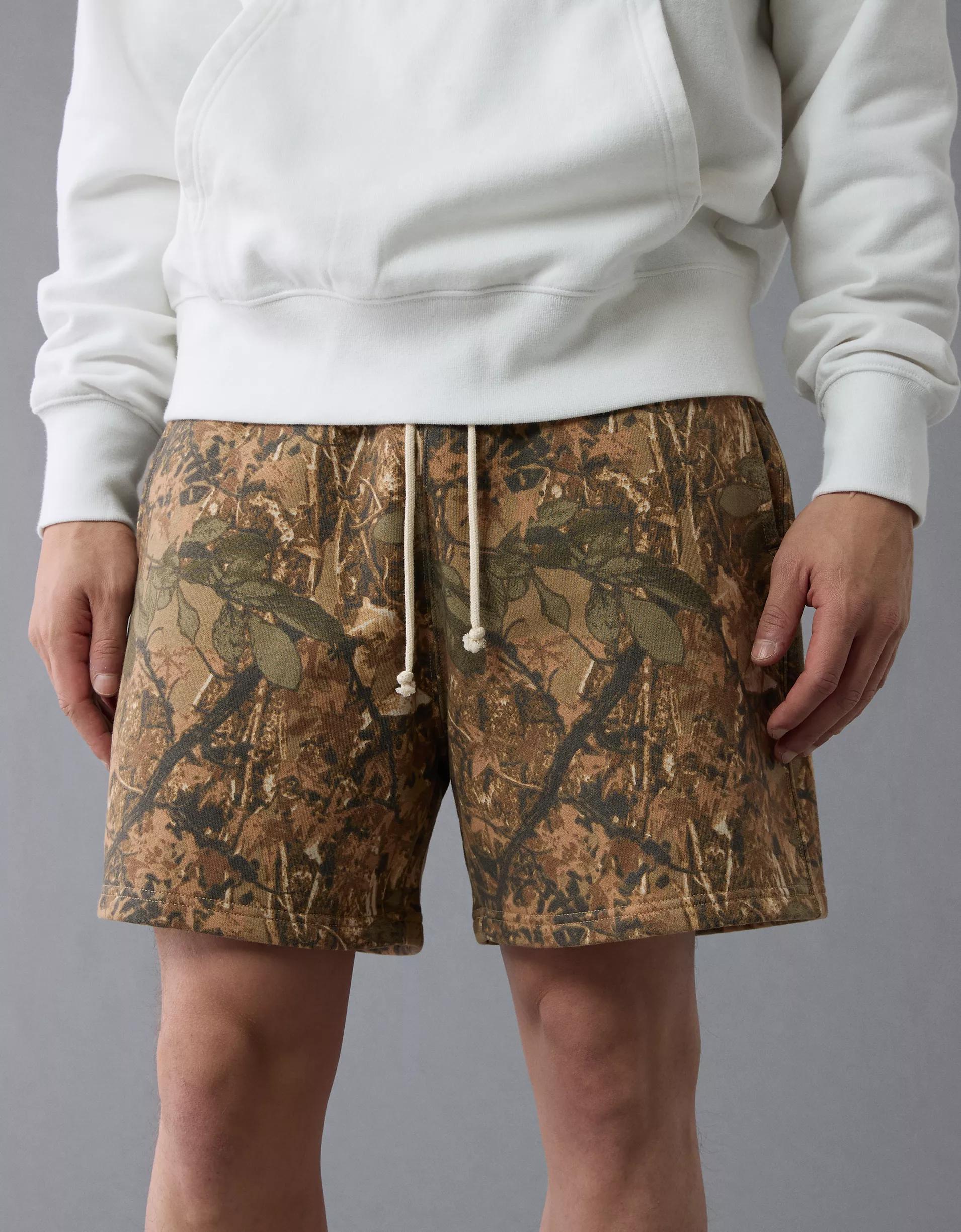 AE 6" Laidback Luxe Heavyweight Camo Jogger Short Product Image