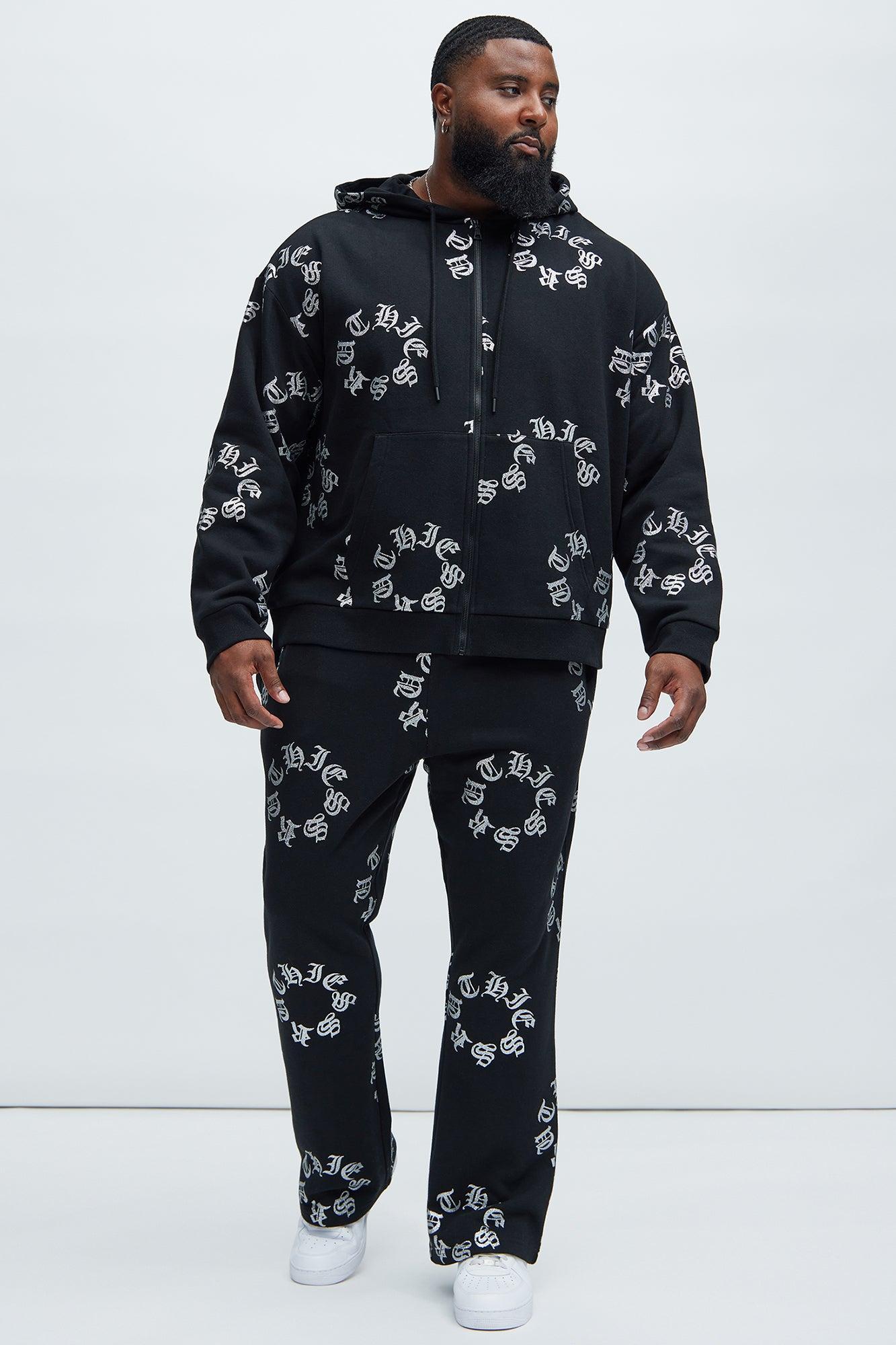 Tyson Bling My Line Zip Up Hoodie - Black Product Image