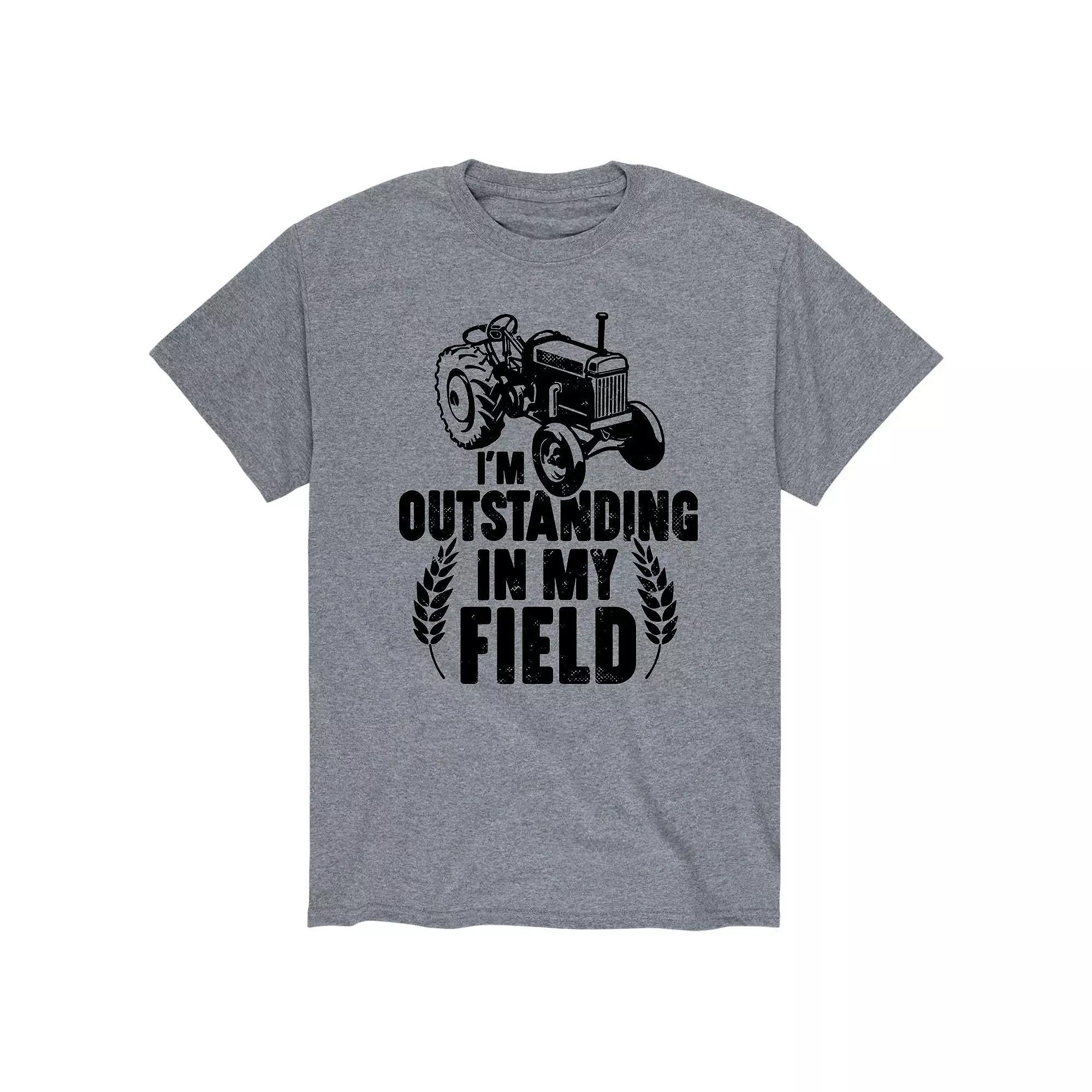 Men's Outstanding In My Field Tee, Size: XXL, Gray Product Image